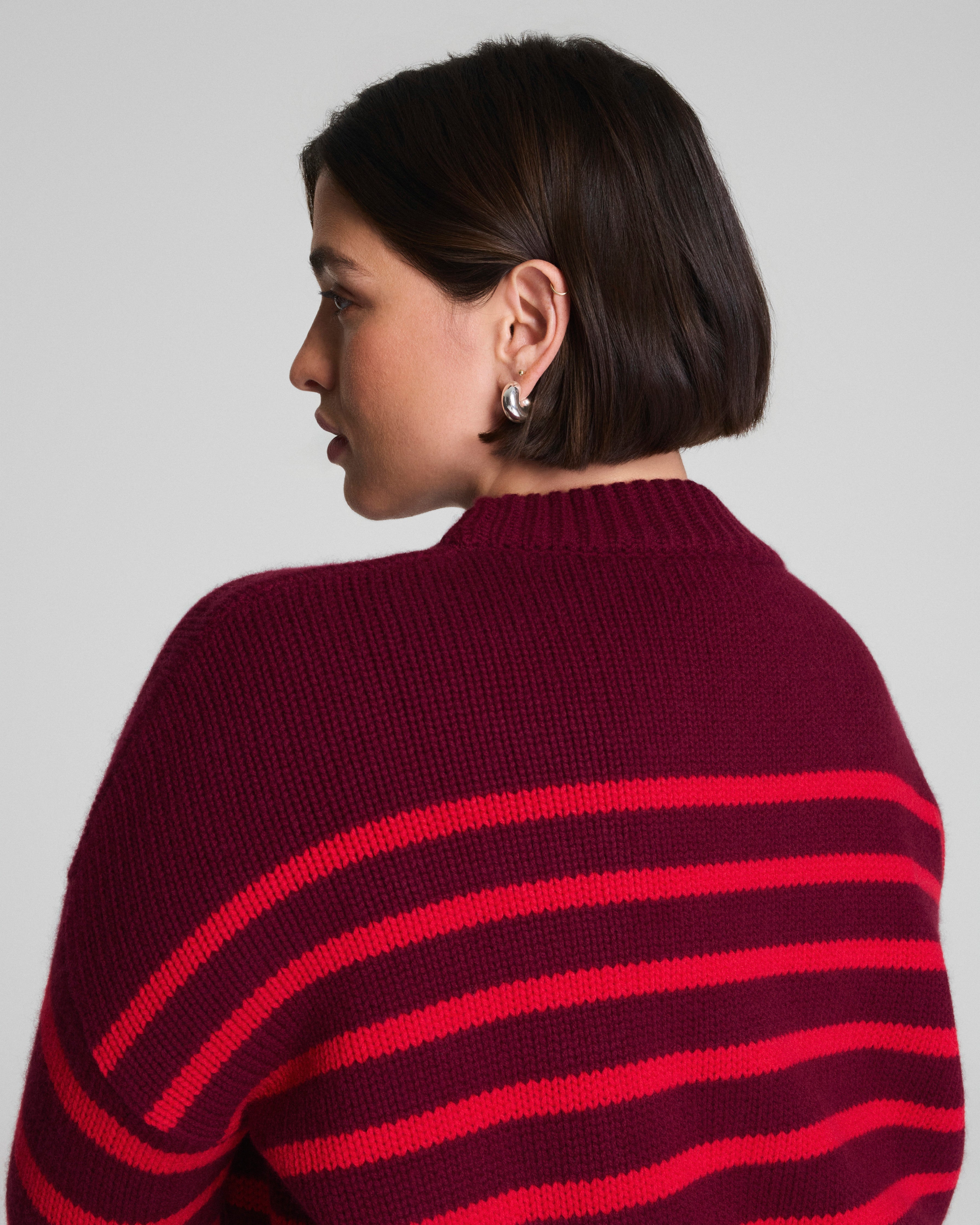La Ligne Marin Sweater | SPANX® Red / Cassis