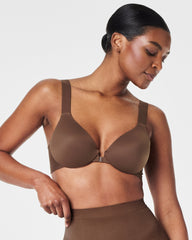 SPANXsmooth™ Bra-llelujah!® Lightly Lined Full Coverage Bra | Chestnut Brown