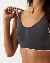 SPANX® Breast of Both Worlds® Reversible Comfort Bra | Grey/Vintage Rose