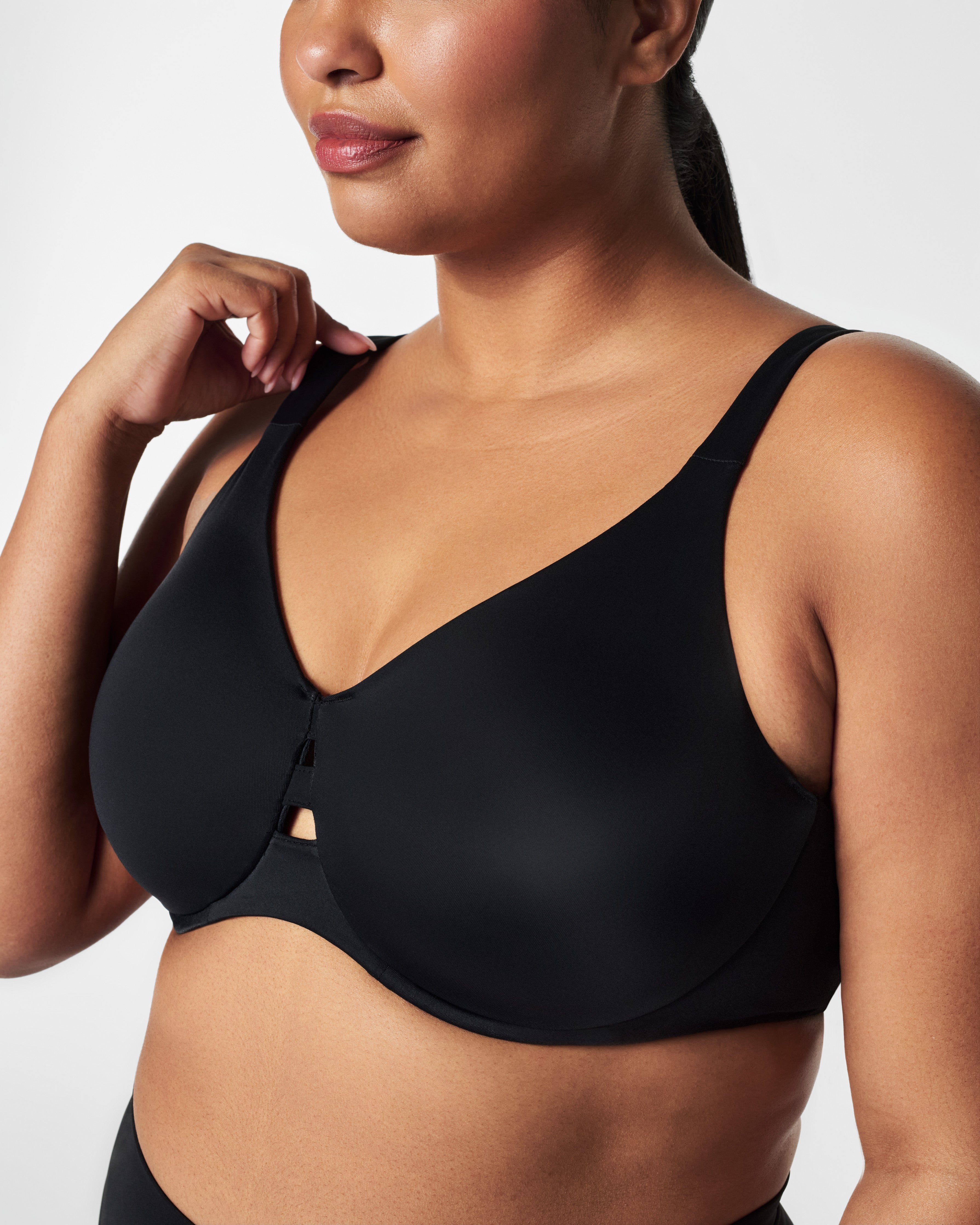 SPANX® Low Profile Minimizer Bra | Very Black
