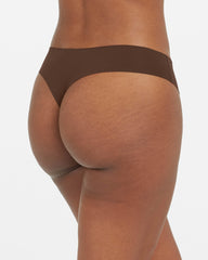 SPANXsmooth™ Fit-To-You Thong 3-Pack Box | Chestnut Brown