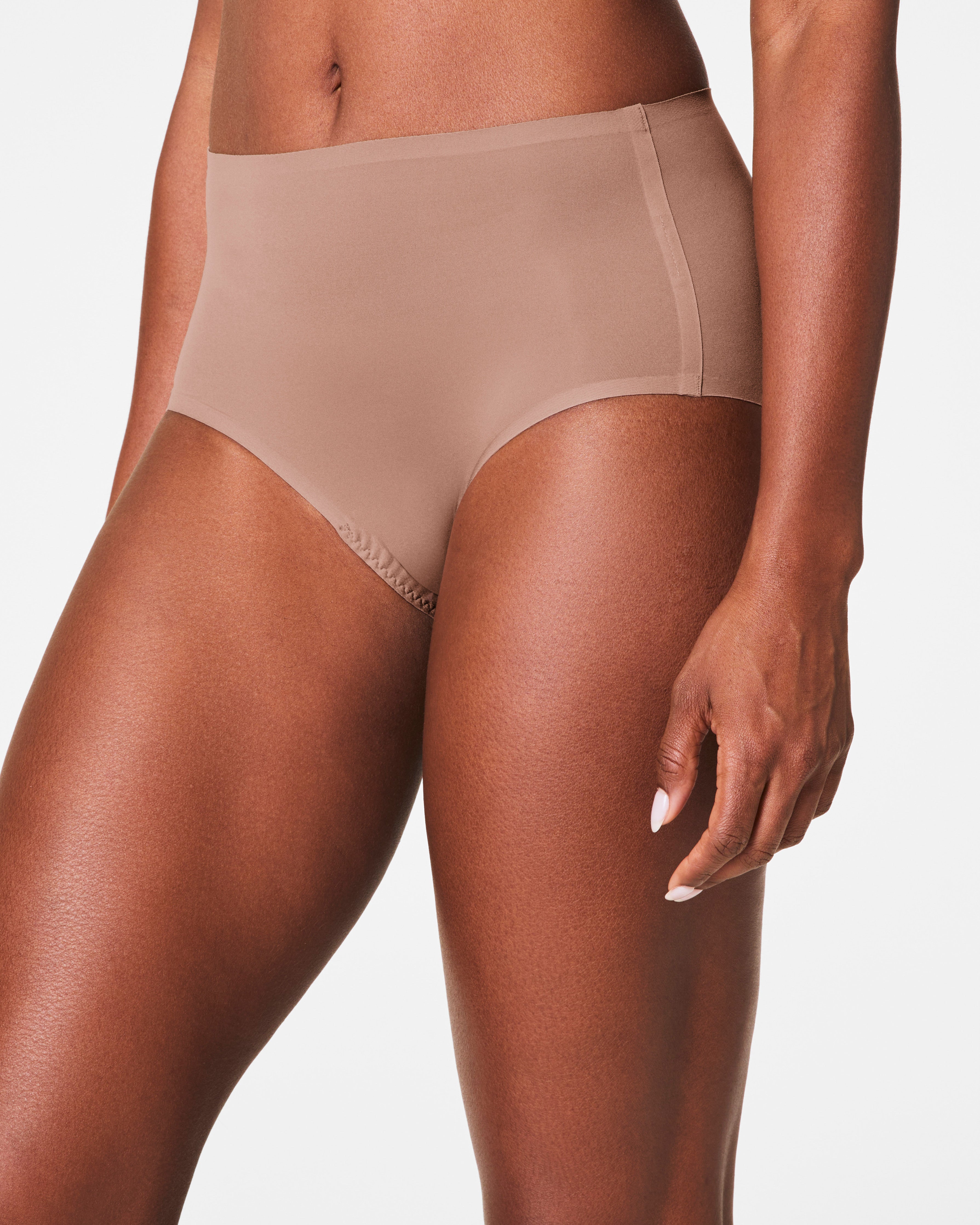 SPANXsmooth™ Fit-To-You Brief 3-Pack Box | Cafe Au Lait/Iconic Leopard/Very Black