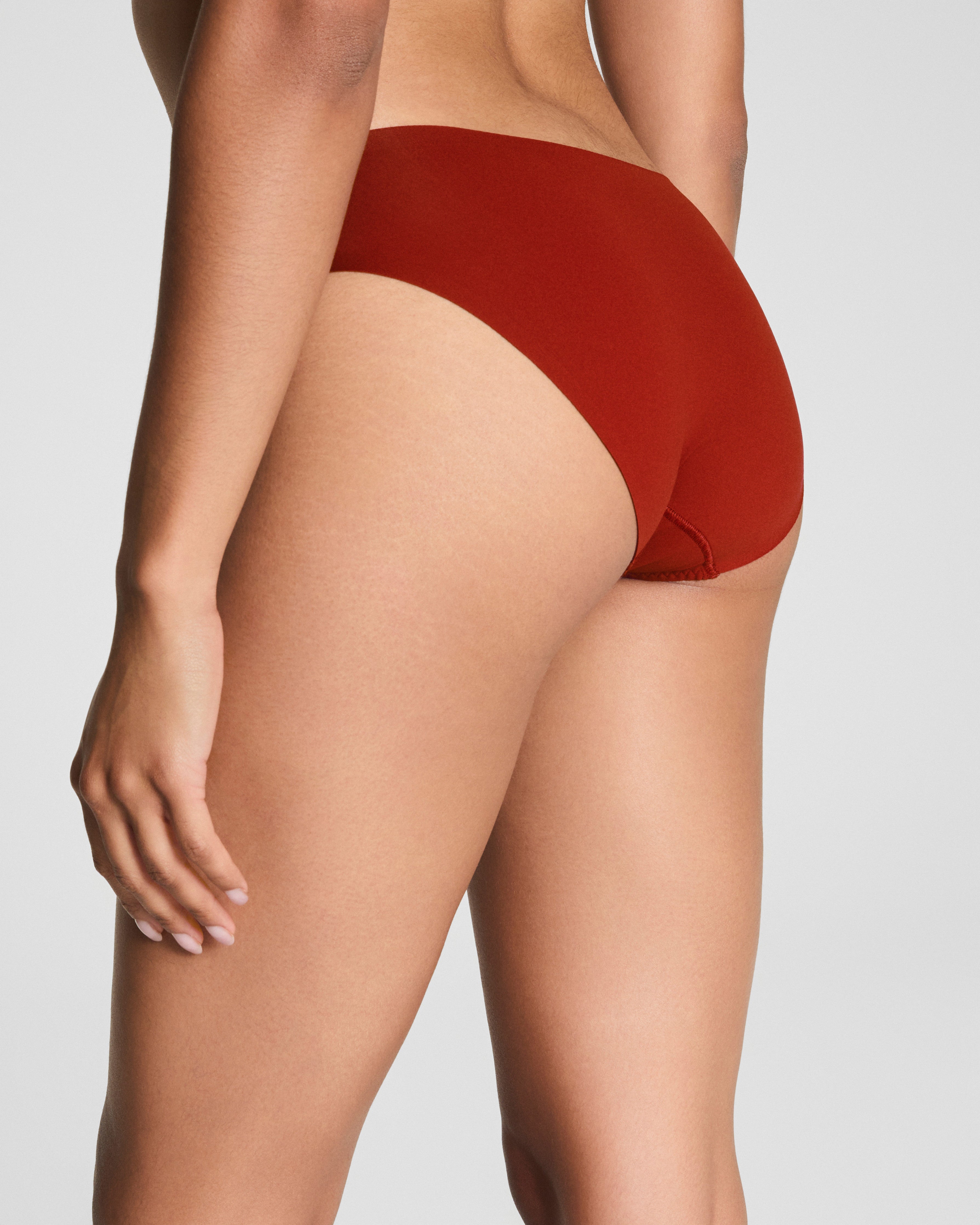 SPANXsmooth™ Fit-To-You Bikini 3-Pack Box | Fleur/Red Merlot/Espresso