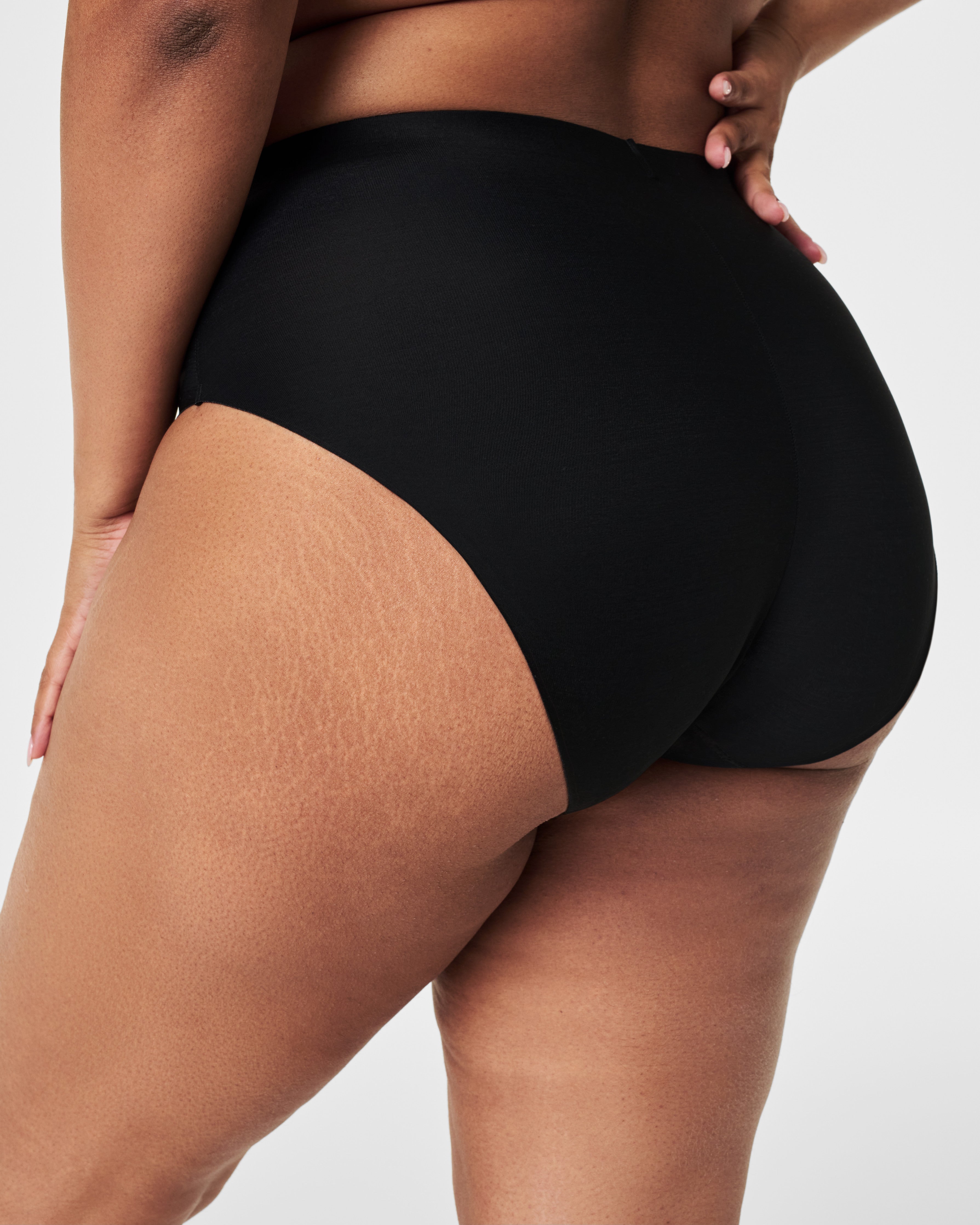 SPANXshape™ Sheer Control Bikini | Very Black