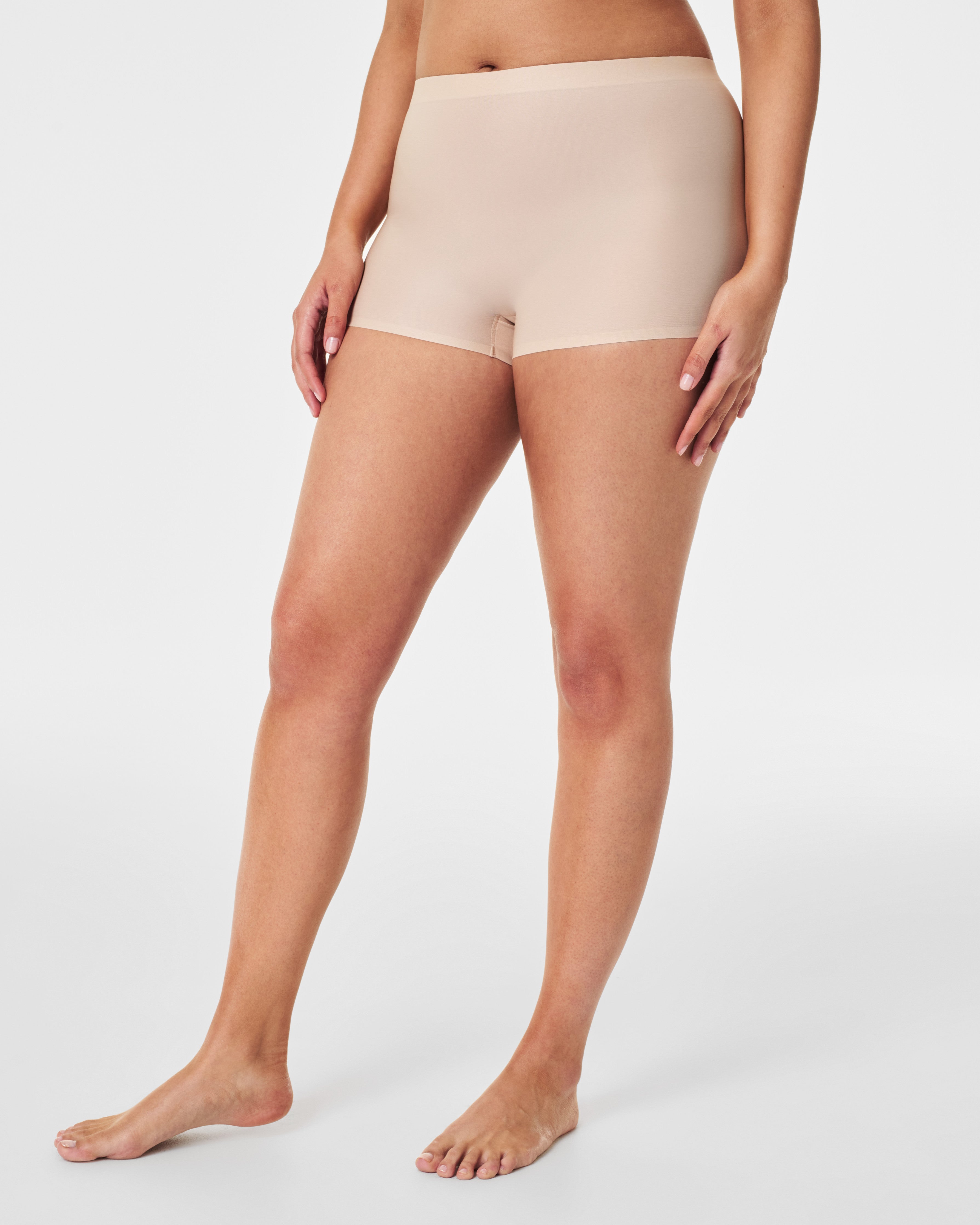 SPANXshape™ Sheer Control Boyshort | Champagne Beige