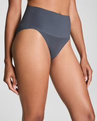 SPANXsupersmooth™ Undie-tectable® Supima® Cotton Hi-Leg Brief | Earth Stone