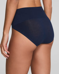 SPANXsupersmooth™ Undie-tectable® Supima® Cotton Hi-Leg Brief | Timeless Navy