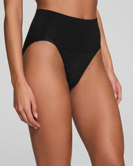 SPANXsupersmooth™ Undie-tectable® Supima® Cotton Hi-Leg Brief | Very Black
