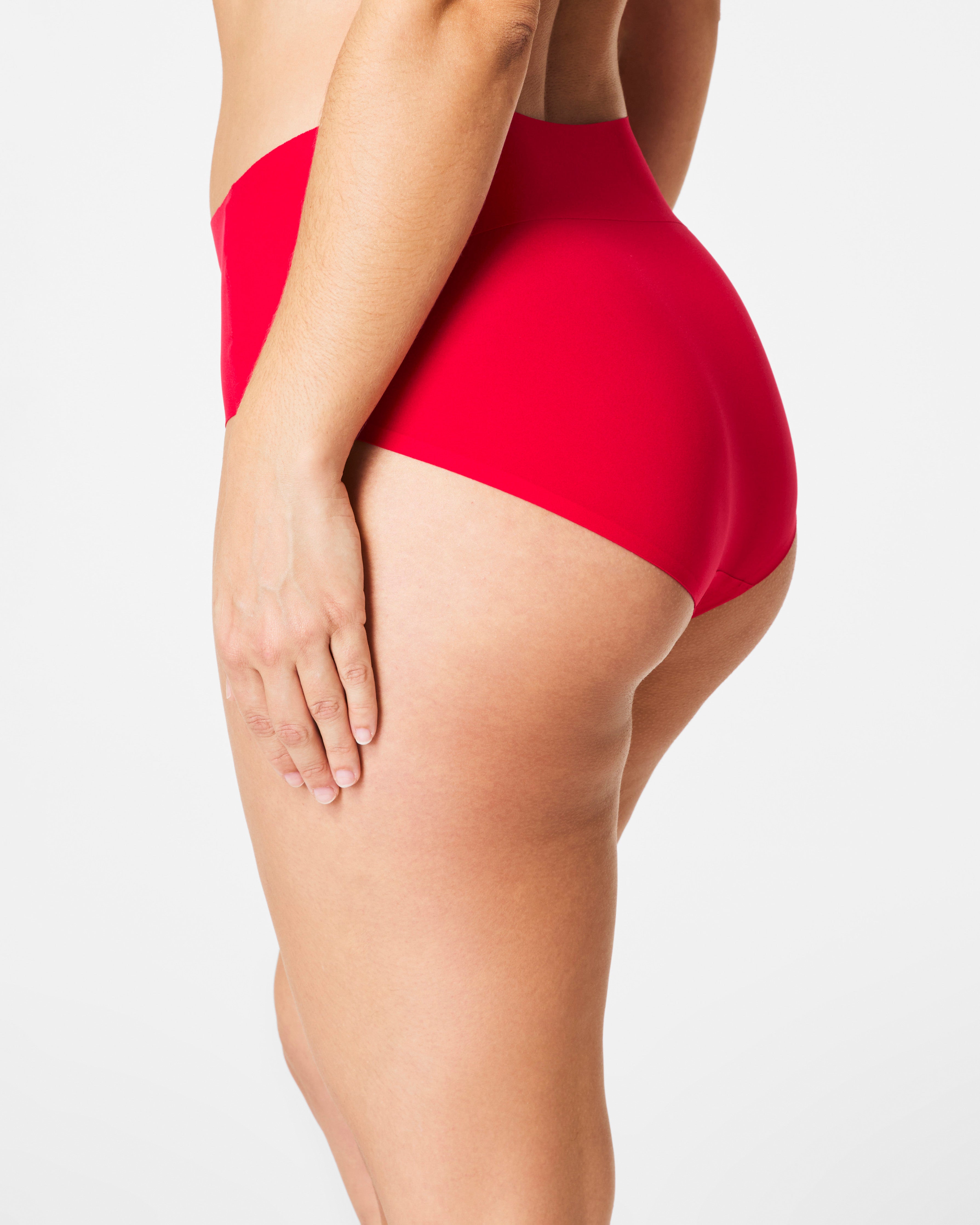 SPANXsupersmooth™ Undie-tectable® Hi-Leg Brief | Spanx Red