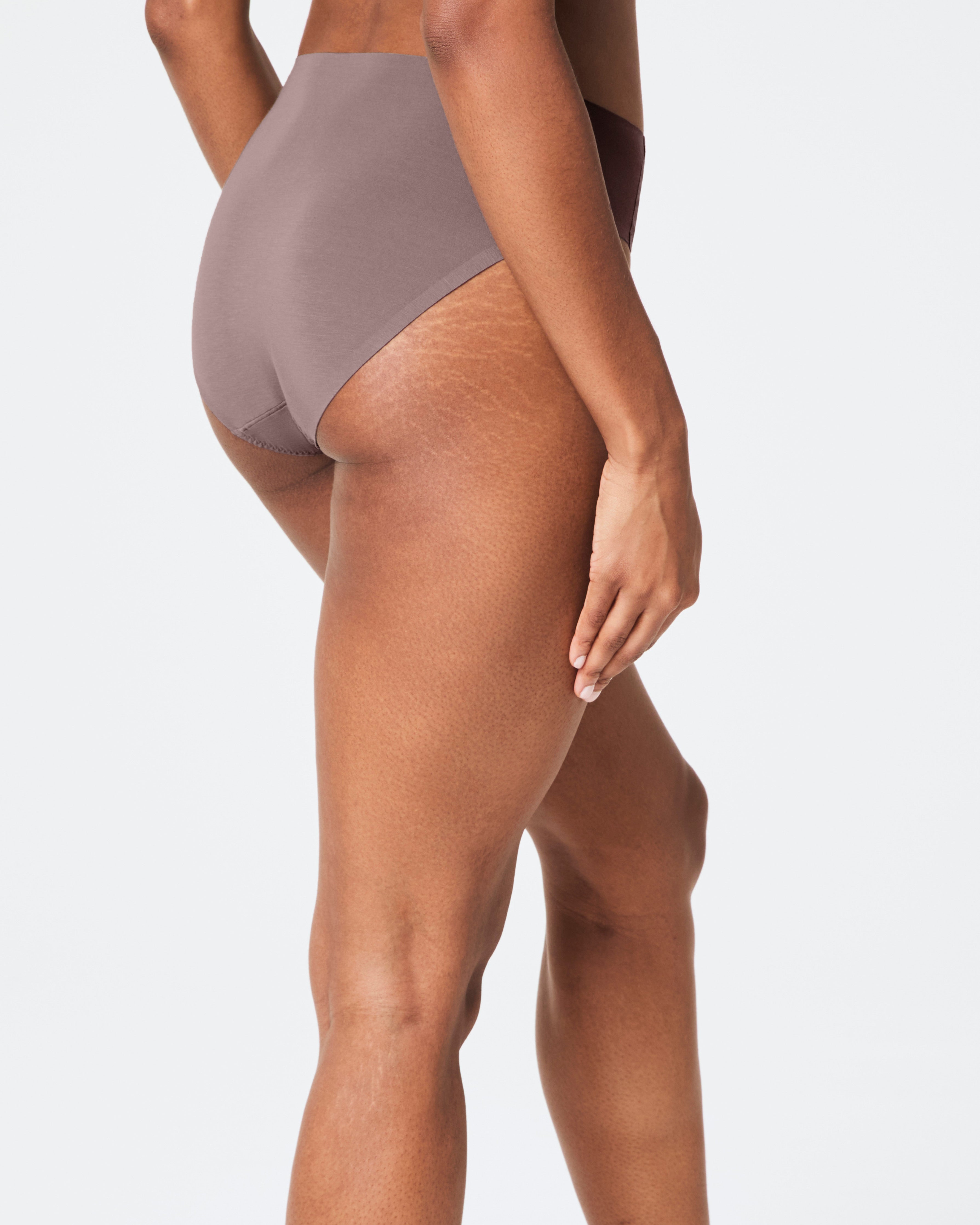 SPANXsmooth™ Fit-To-You Modal Hi-Leg Brief 3-Pack Box | Smoke