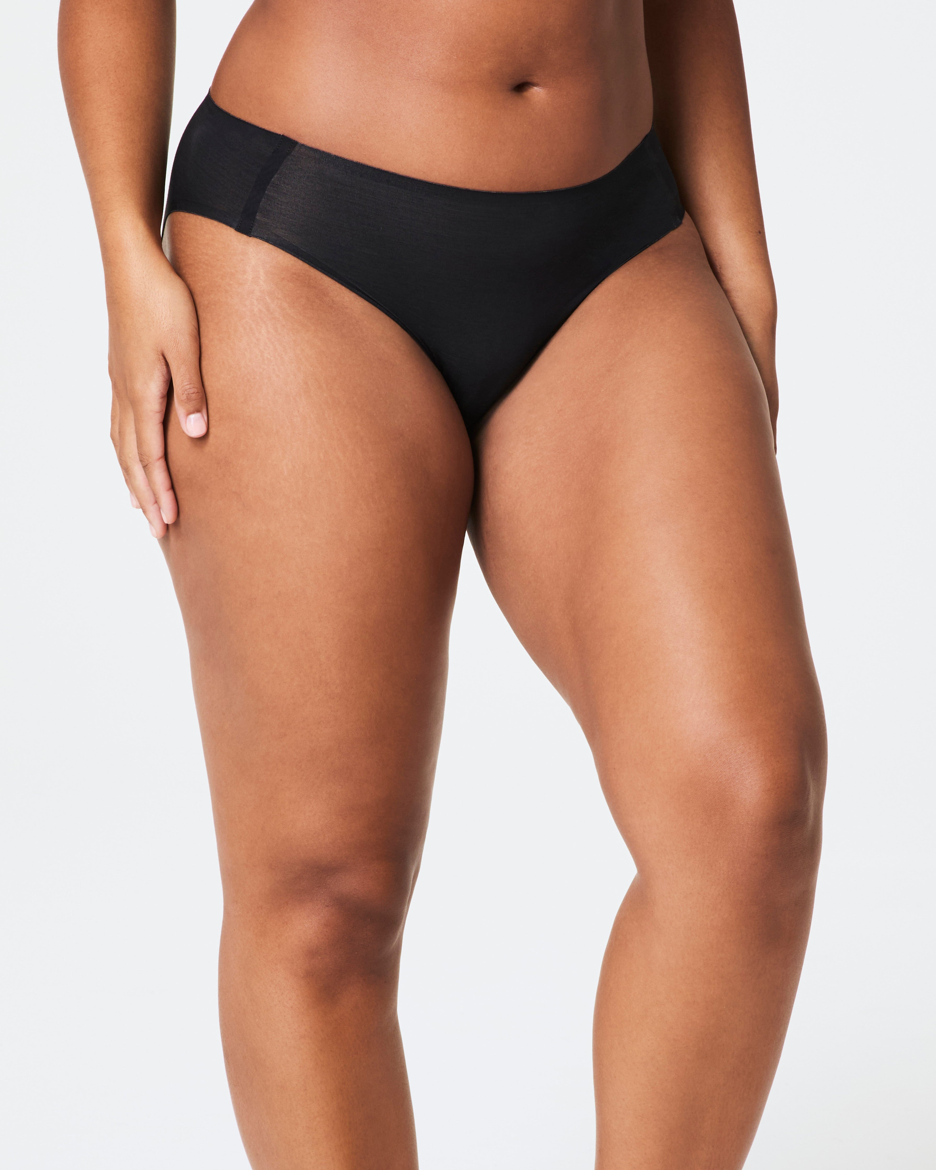SPANXsmooth™ Fit-To-You Modal Hi-Leg Brief 3-Pack Box | Very Black