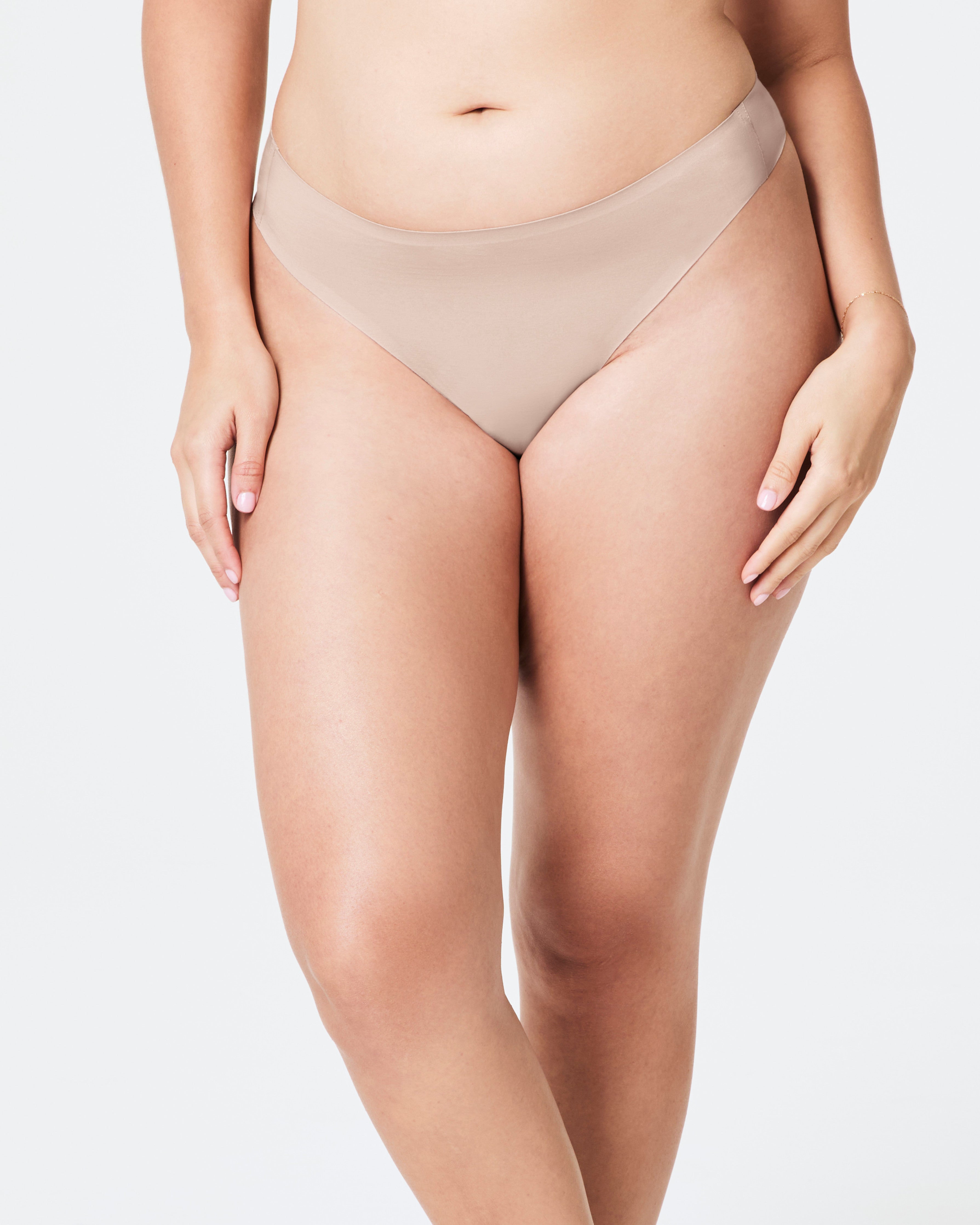 SPANXsmooth™ Fit-To-You Modal Thong 3-Pack Box | Champagne Beige