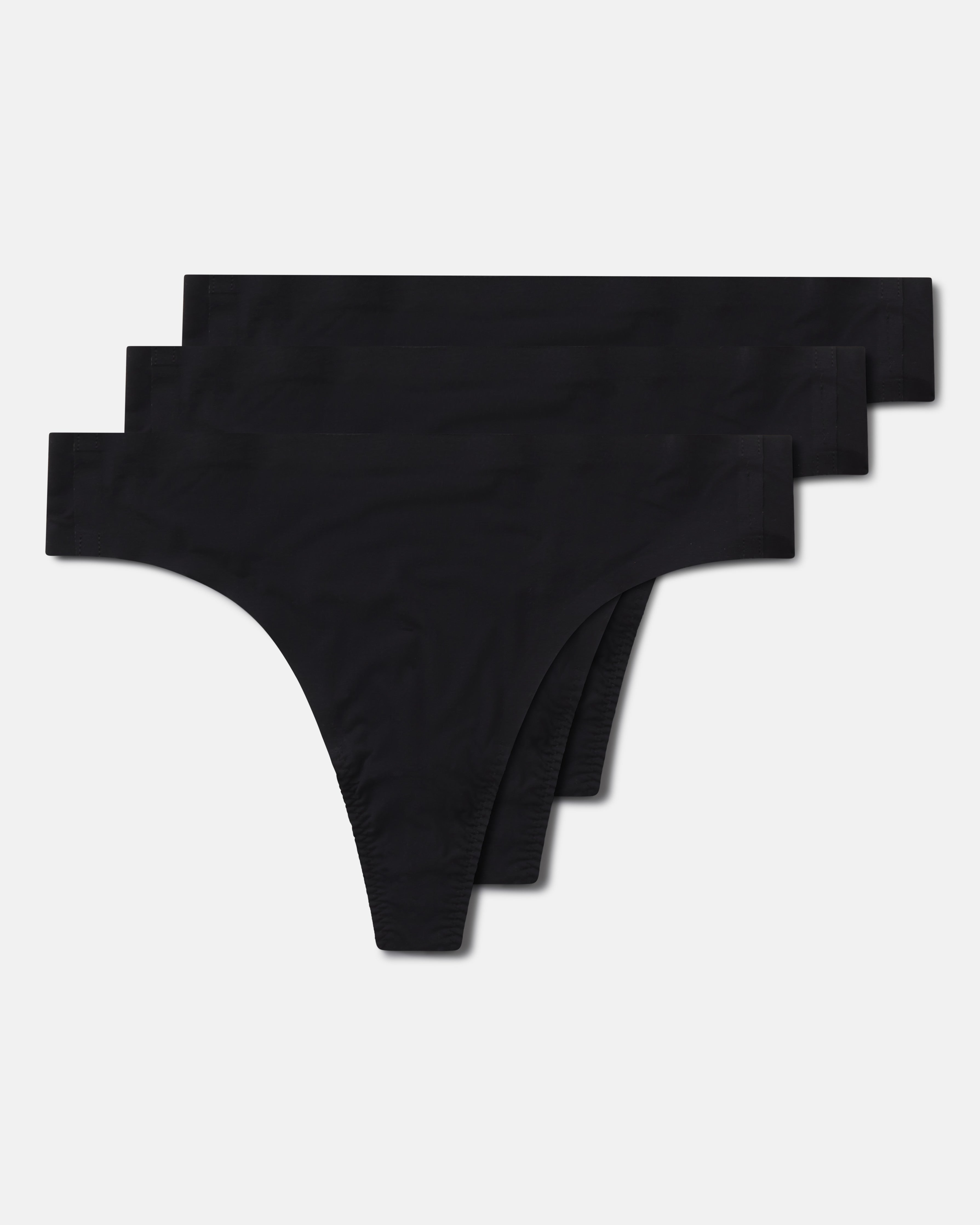 SPANXsmooth™ Fit-To-You Modal Thong 3-Pack Box