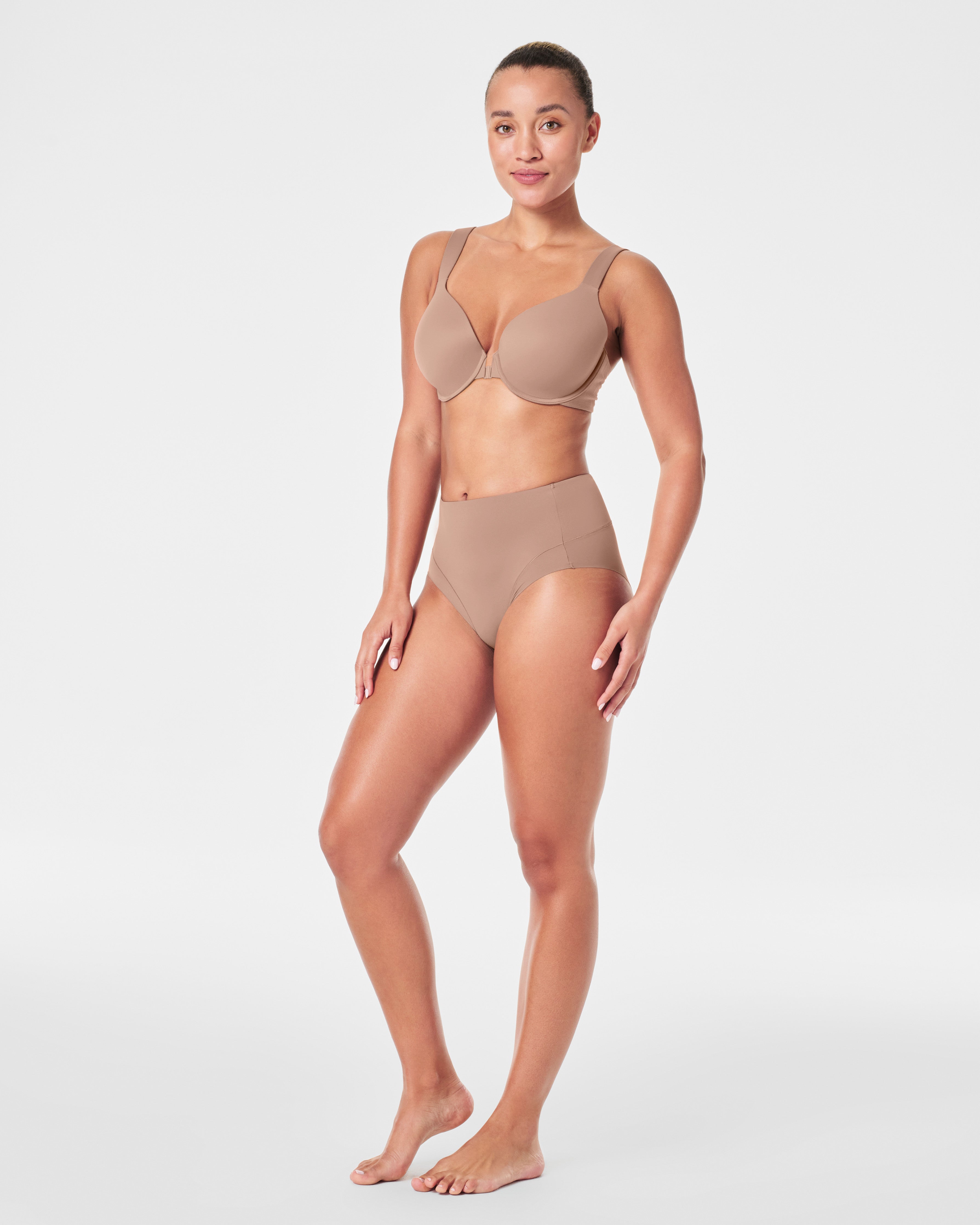 SPANXsupersmooth™ Contouring Hi-Leg Brief | Cafe Au Lait