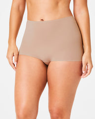 SPANXsmooth™ Fit-To-You Boyshort 3-Pack Box | Very Black/Toasted Oatmeal/Vintage Rose