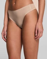 SPANXsmooth™ Fit-To-You Supima® Cotton Thong 3-Pack | Toasted Oatmeal