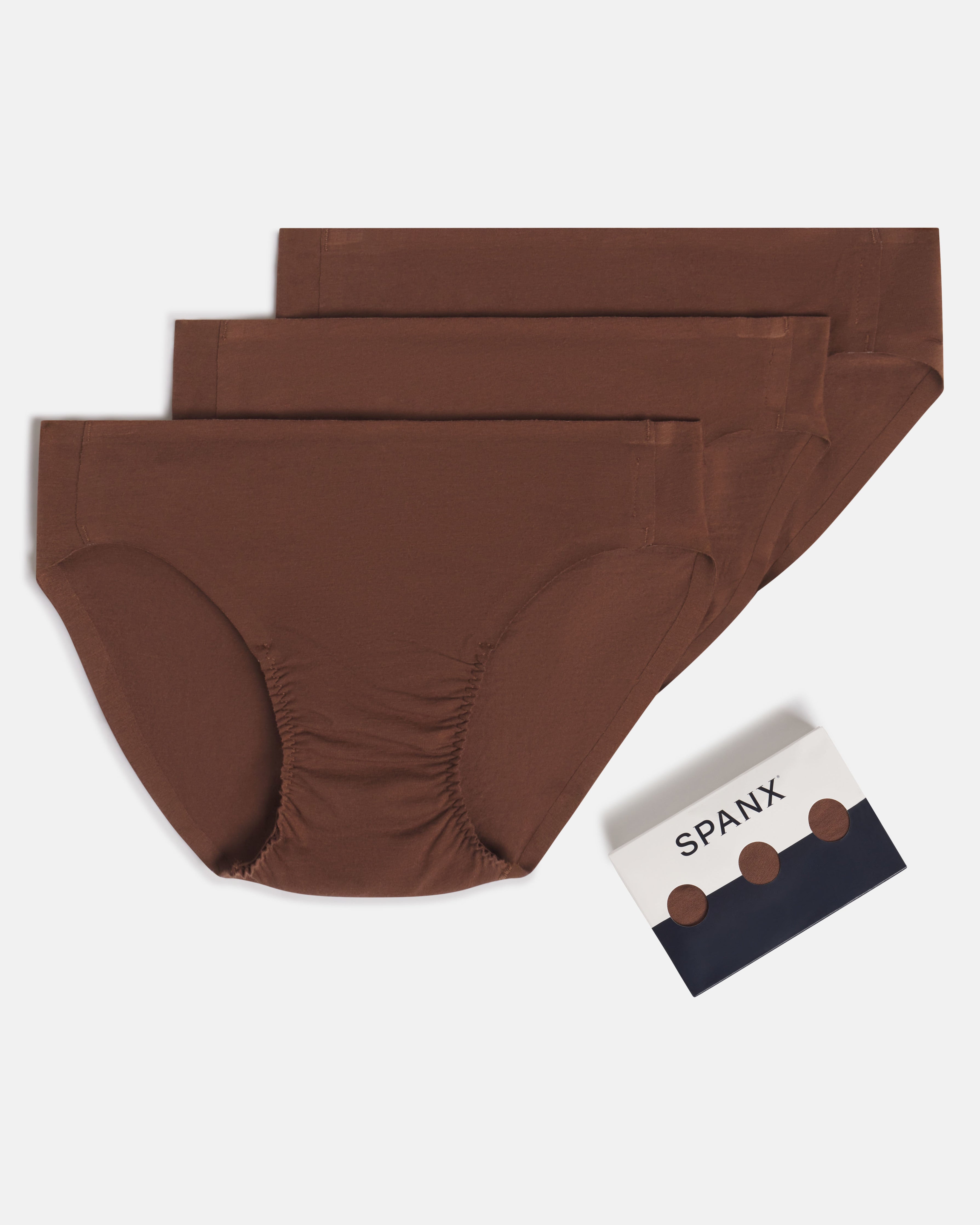 SPANXsmooth™ Fit-To-You Supima® Cotton Bikini 3-Pack