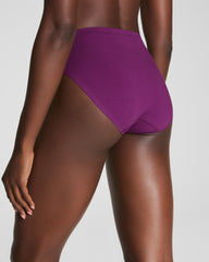 SPANXsmooth™ Fit-To-You Supima® Cotton Brief 3-Pack | Snap Dragon/Fleur/Emerald Bay