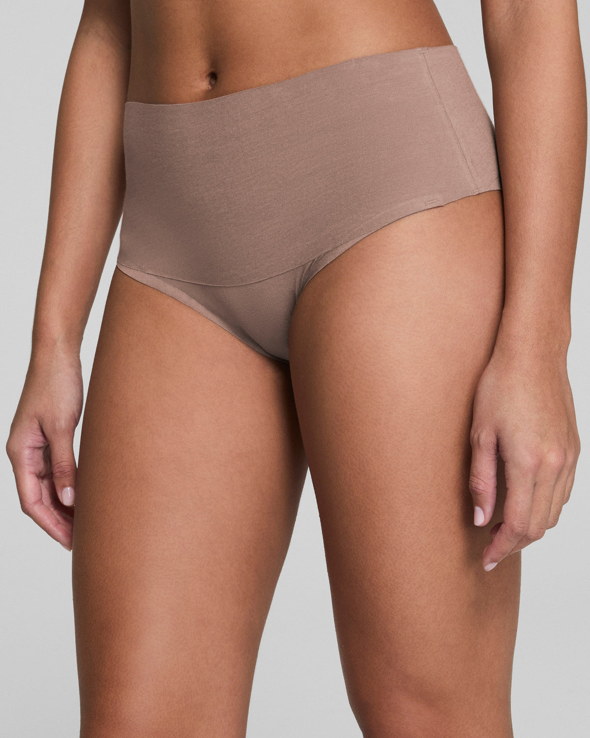 SPANXsupersmooth™ Undie-tectable® Supima® Cotton Tanga | Cafe Au Lait