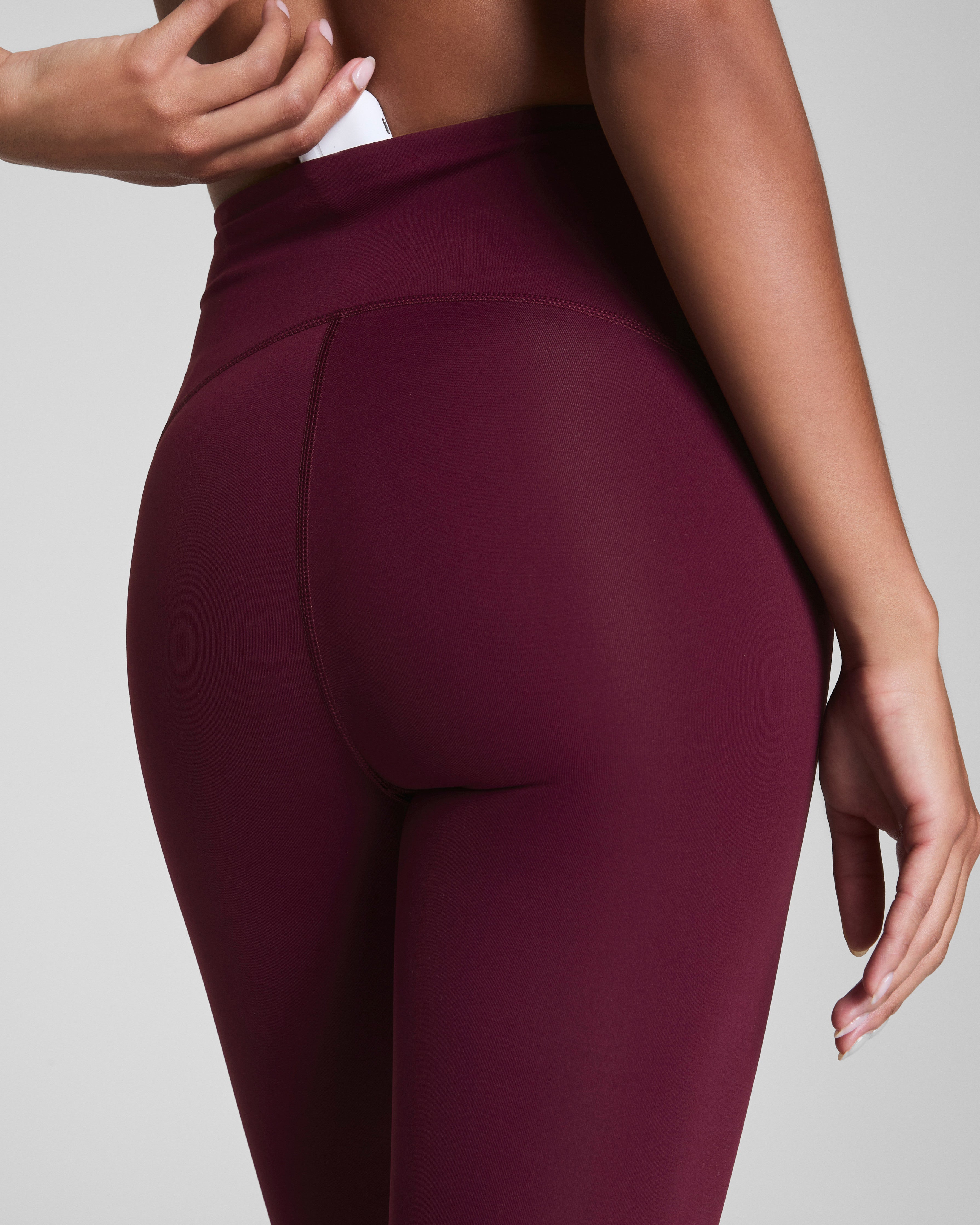 SPANXshape™ Booty Boost® 7/8 Leggings | Plum Berry
