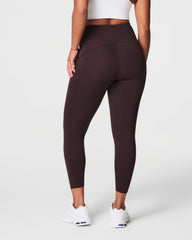 SPANXshape™ Booty Boost® 7/8 Leggings | Truffle Brown