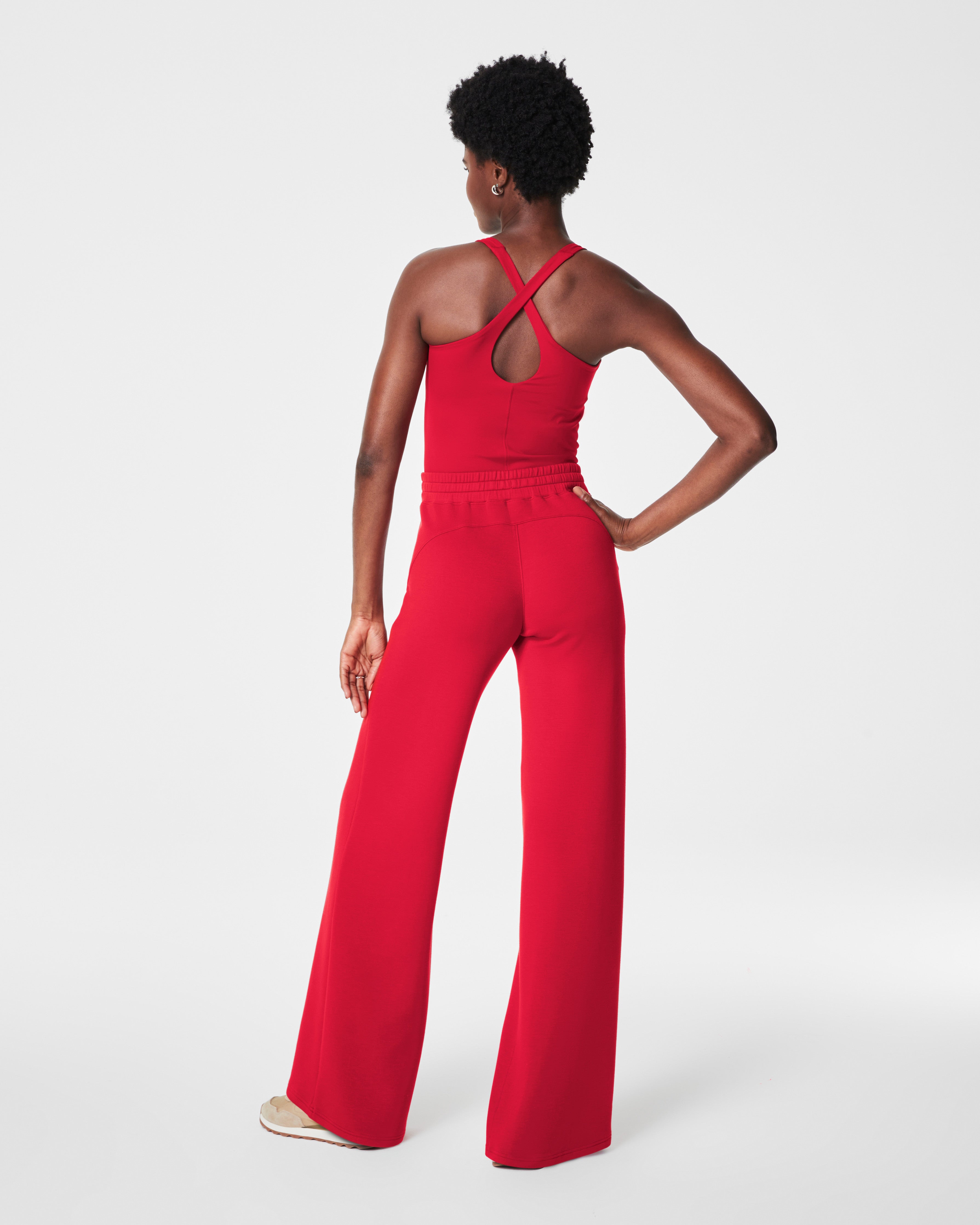 SPANX AirEssentials® Wide Leg Pant | Spanx Red