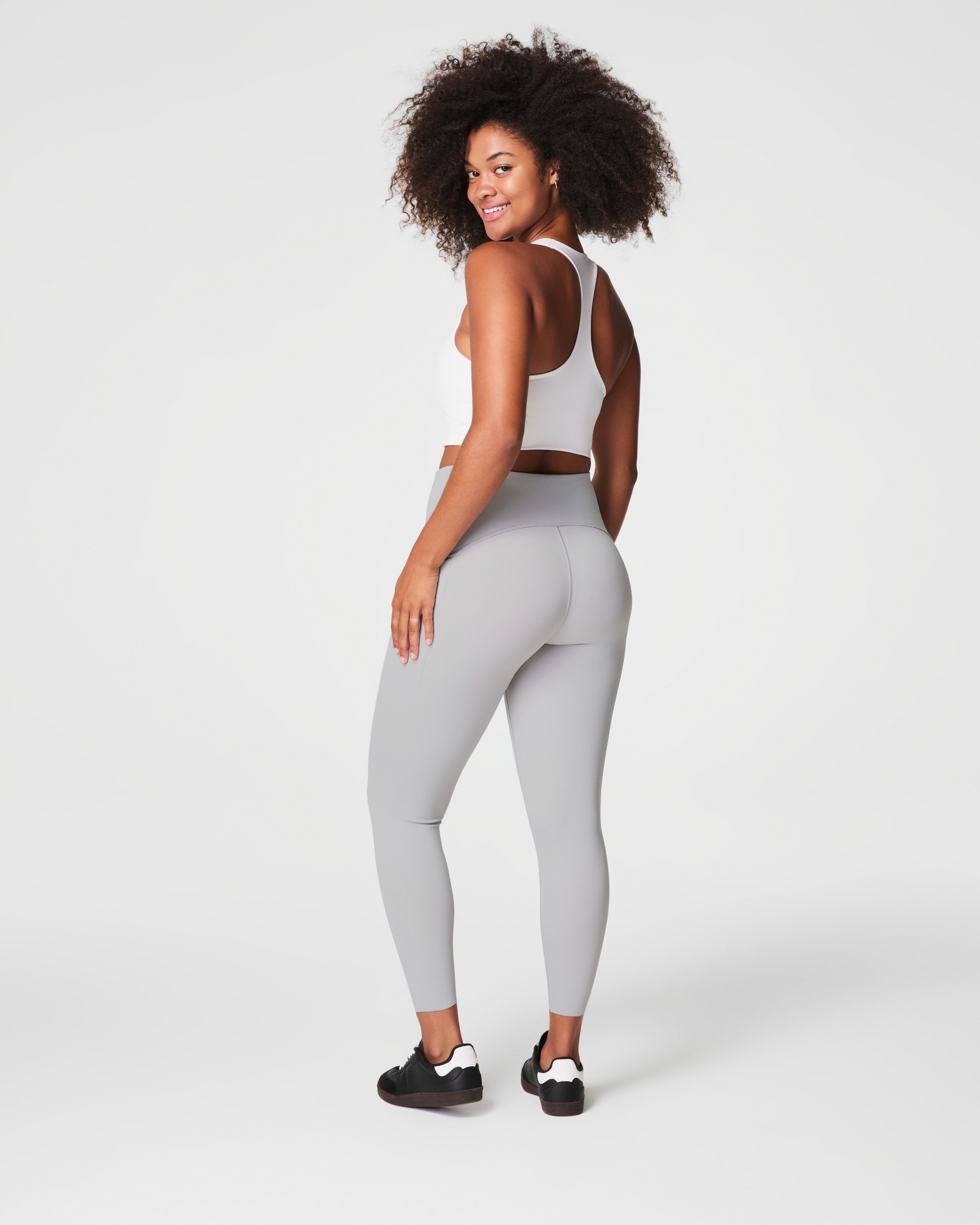 SPANXshape™ Booty Boost® Side Pocket Leggings | Cloudy Grey
