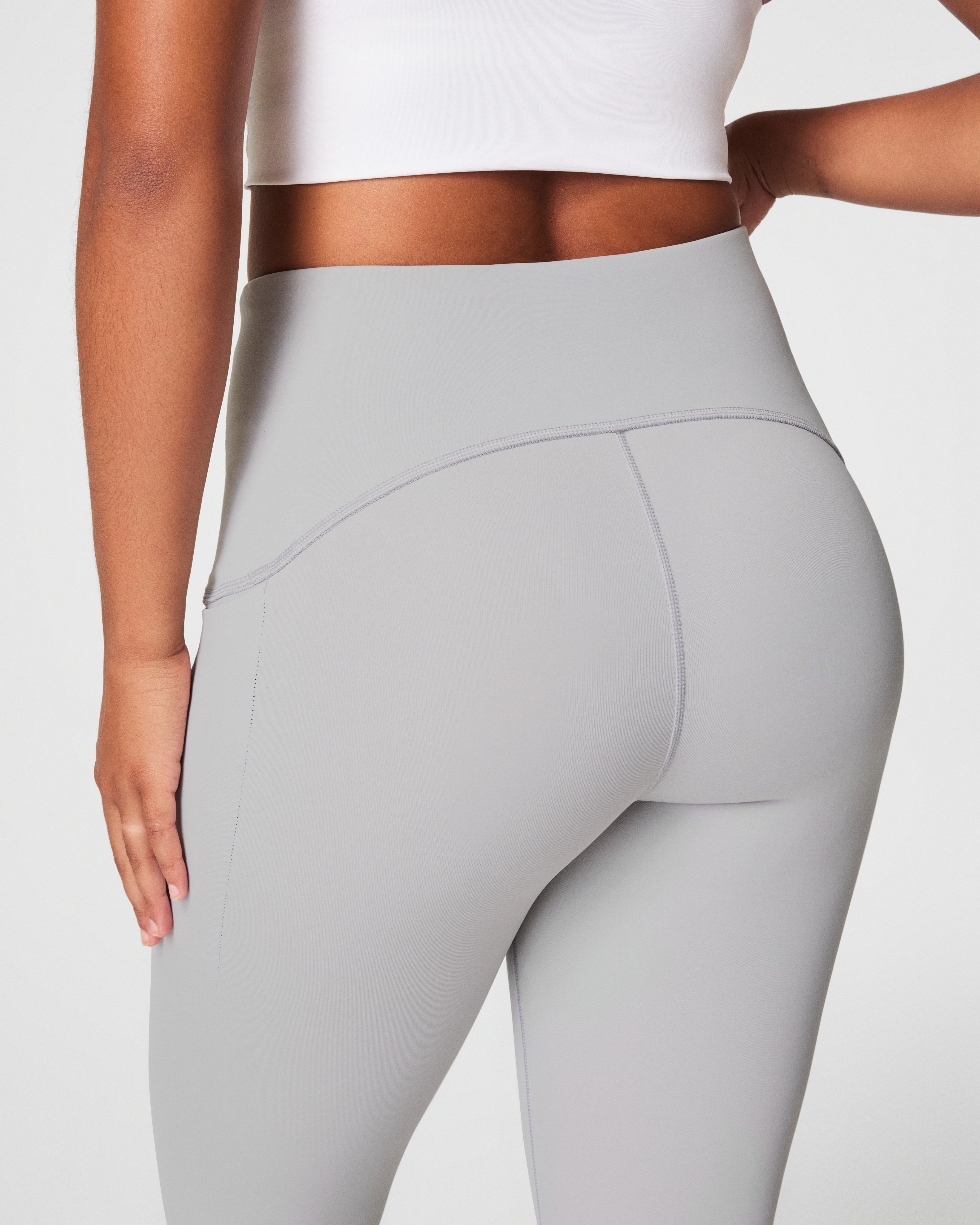 SPANXshape™ Booty Boost® Side Pocket Leggings | Cloudy Grey