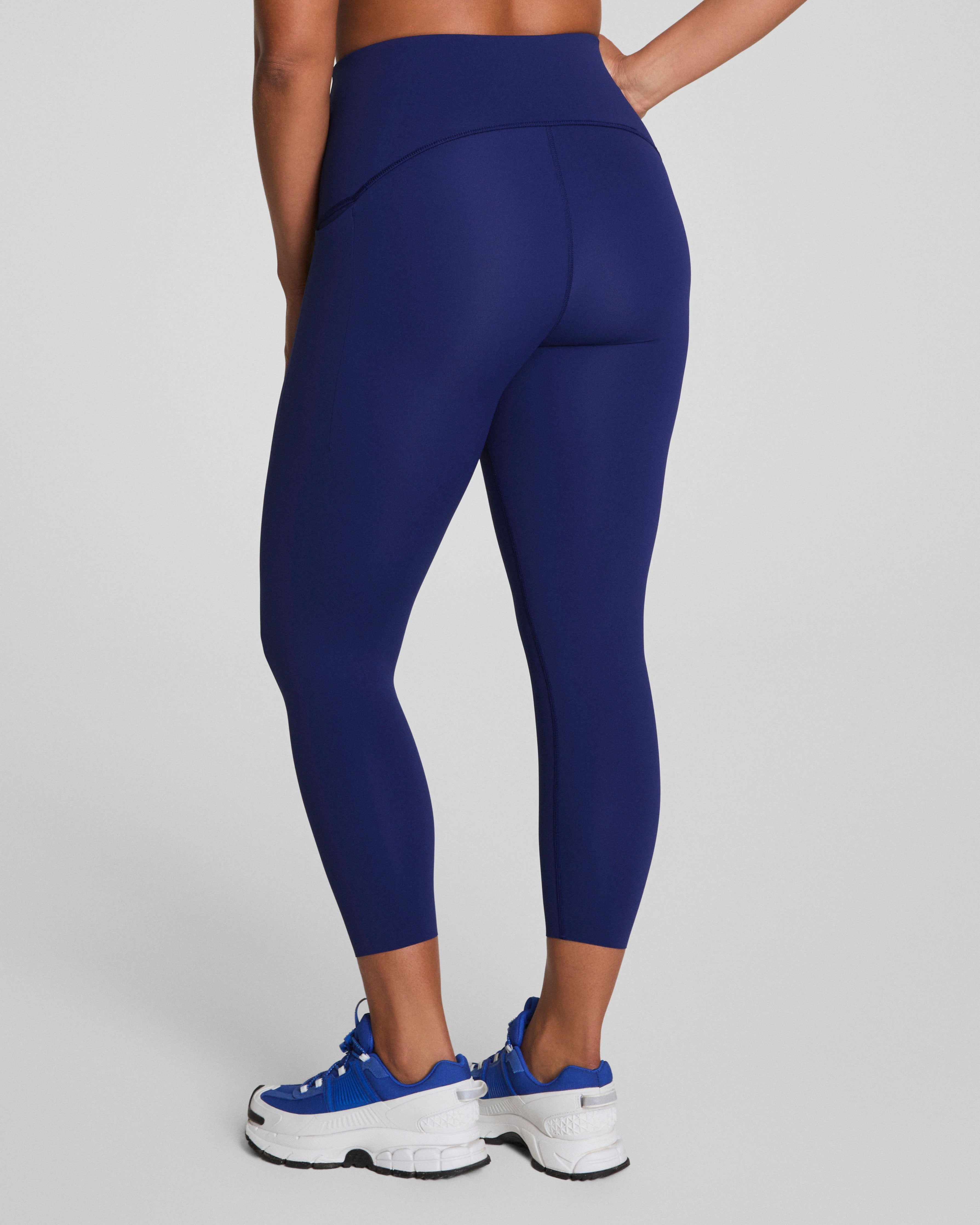 SPANXshape™ Booty Boost® Side Pocket Leggings | Midnight Iris