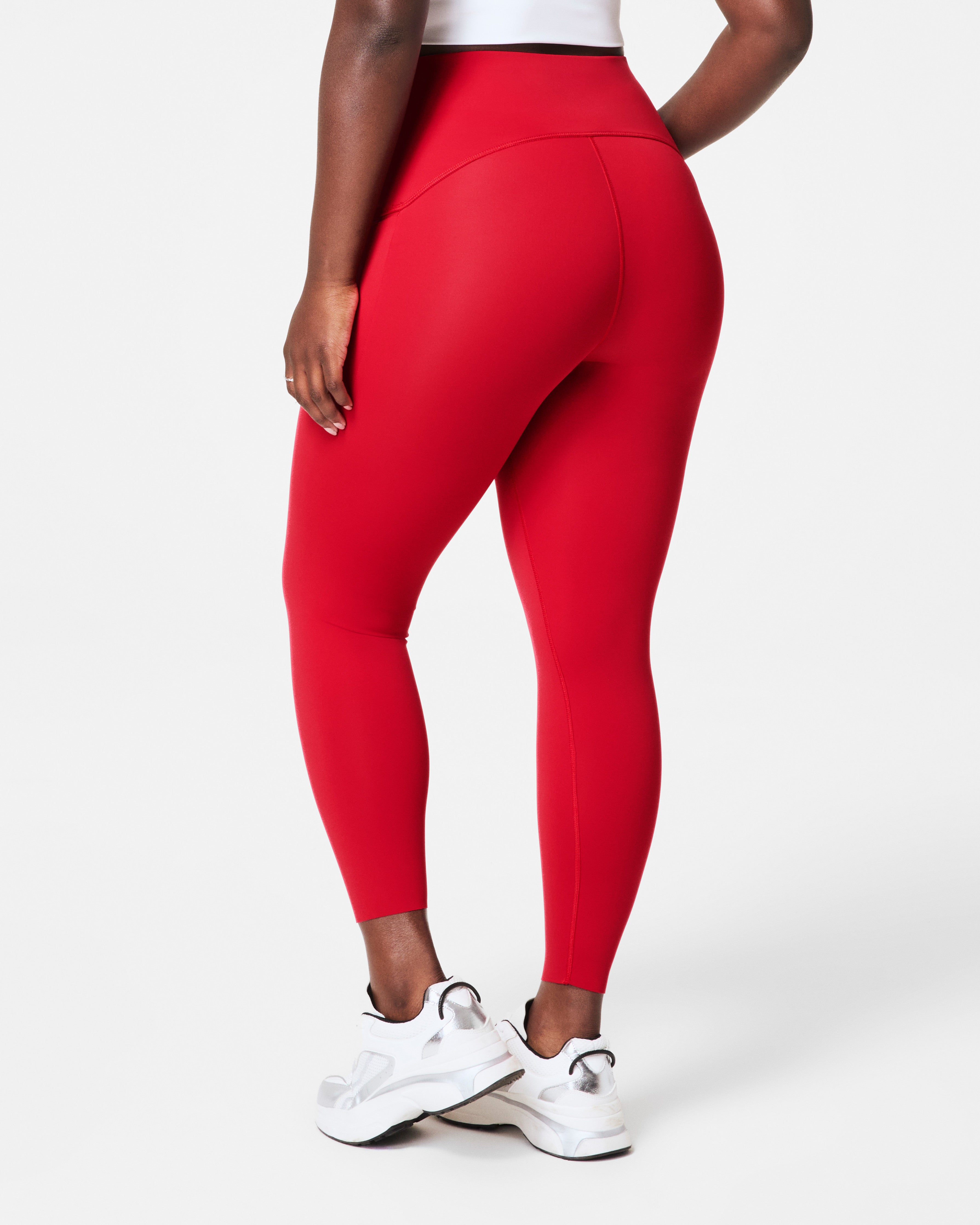 SPANXshape™ Booty Boost® Side Pocket Leggings | Spanx Red
