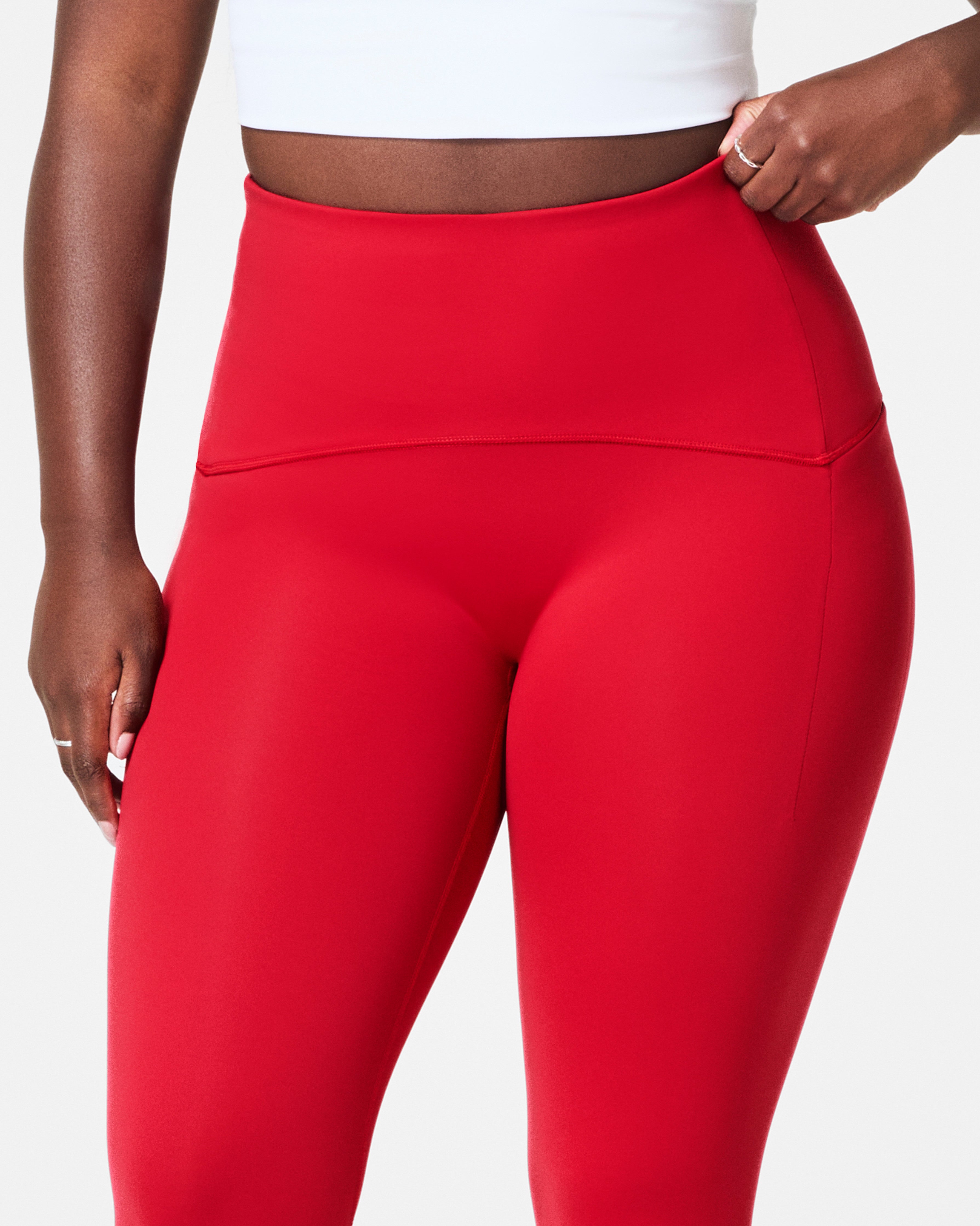 SPANXshape™ Booty Boost® Side Pocket Leggings | Spanx Red