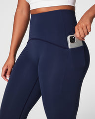 SPANXshape™ Booty Boost® Side Pocket Leggings | Timeless Navy