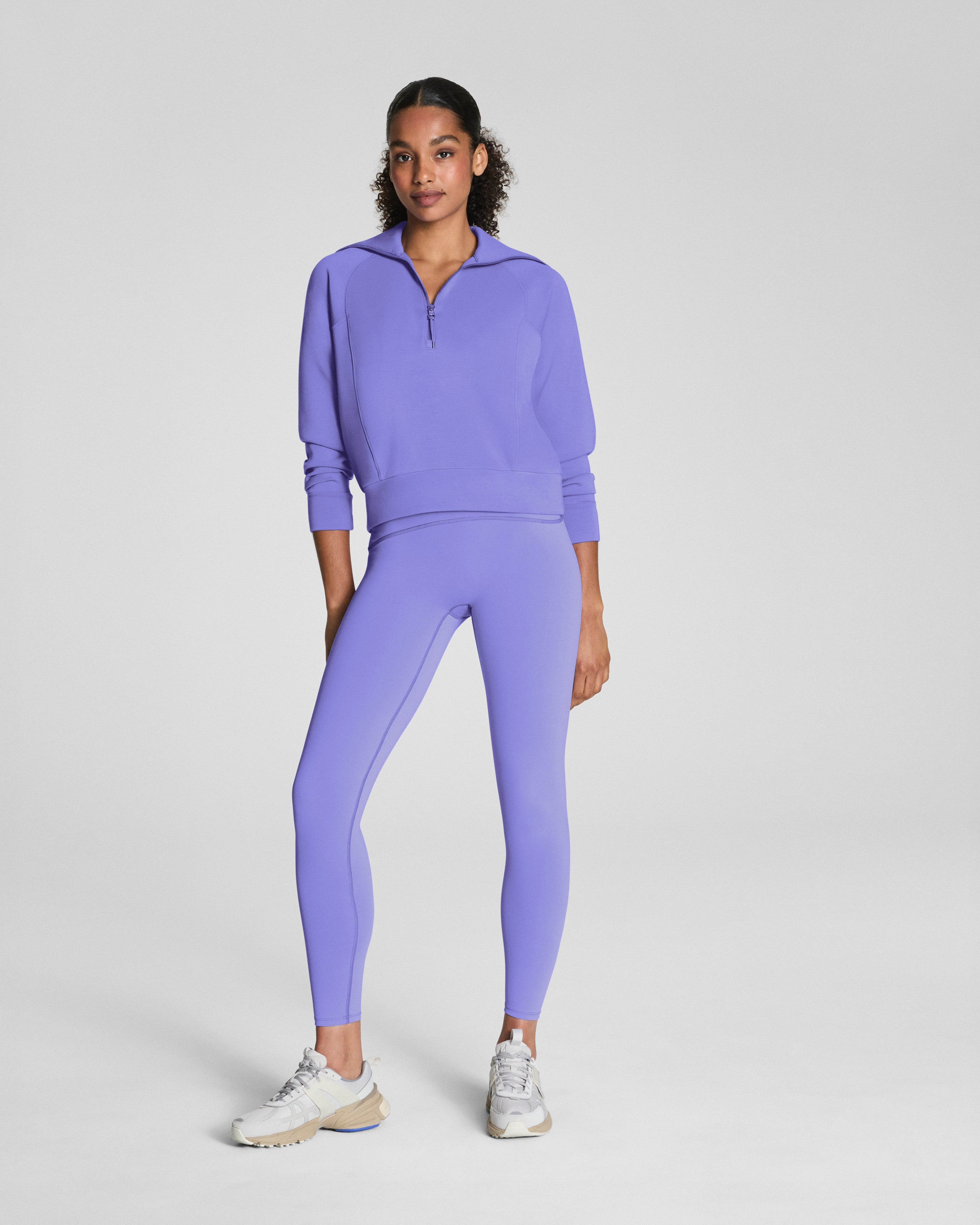 SPANX AirEssentials® Half Zip | Amethyst