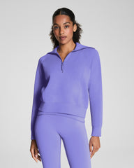 SPANX AirEssentials® Half Zip | Amethyst