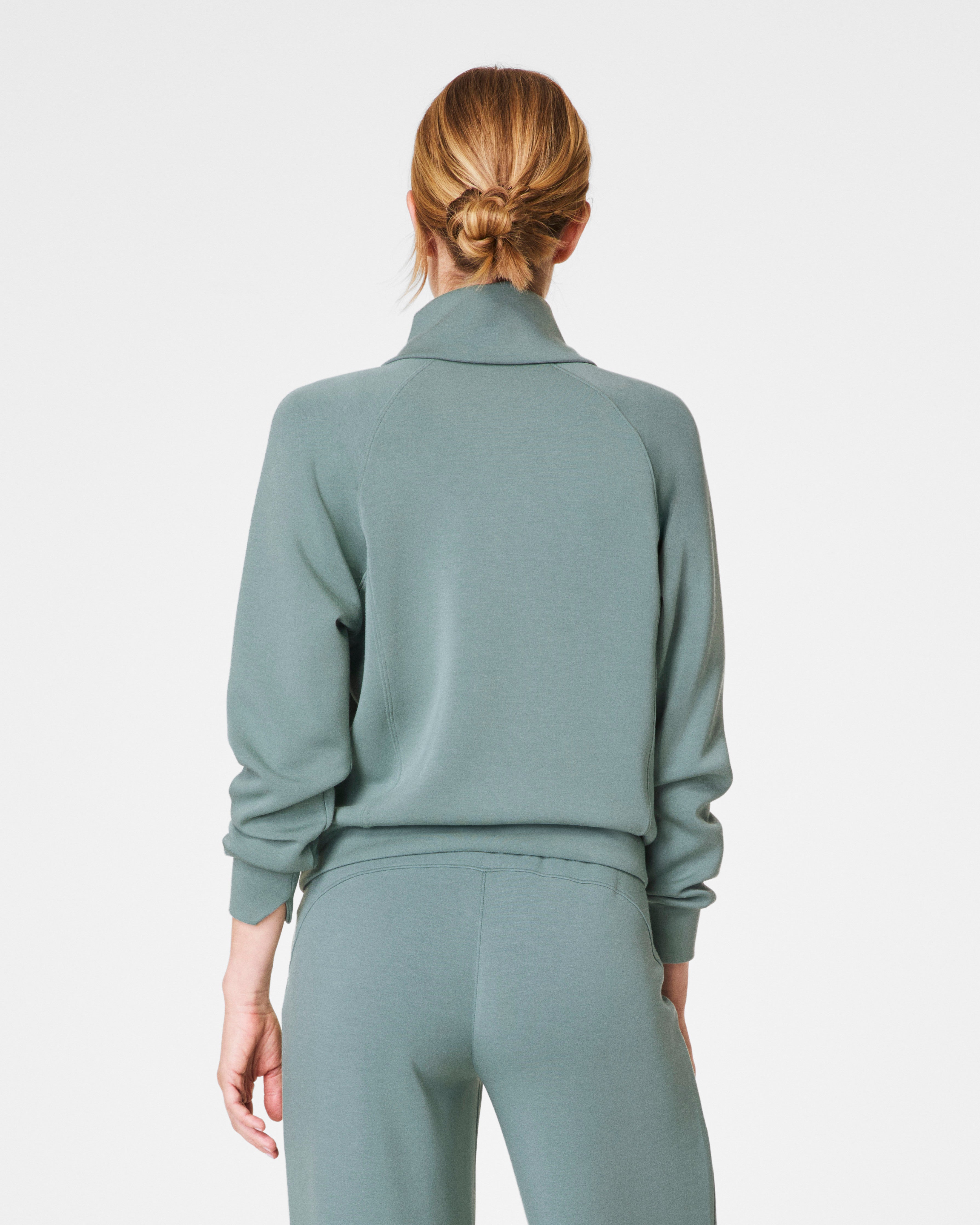 SPANX AirEssentials® Half Zip | Fennel