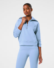 SPANX AirEssentials® Half Zip | Hydrangea