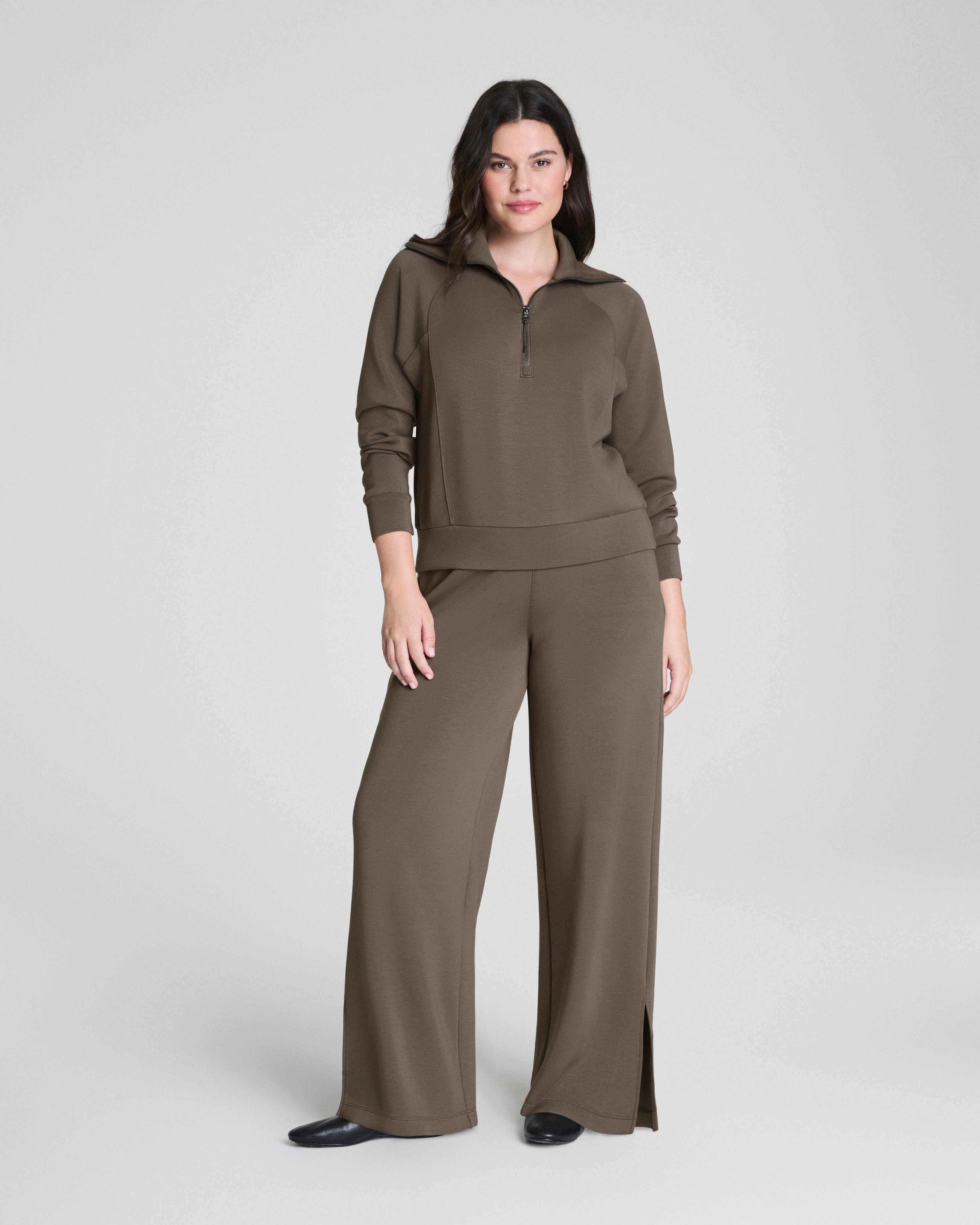SPANX AirEssentials® Half Zip | Mineral