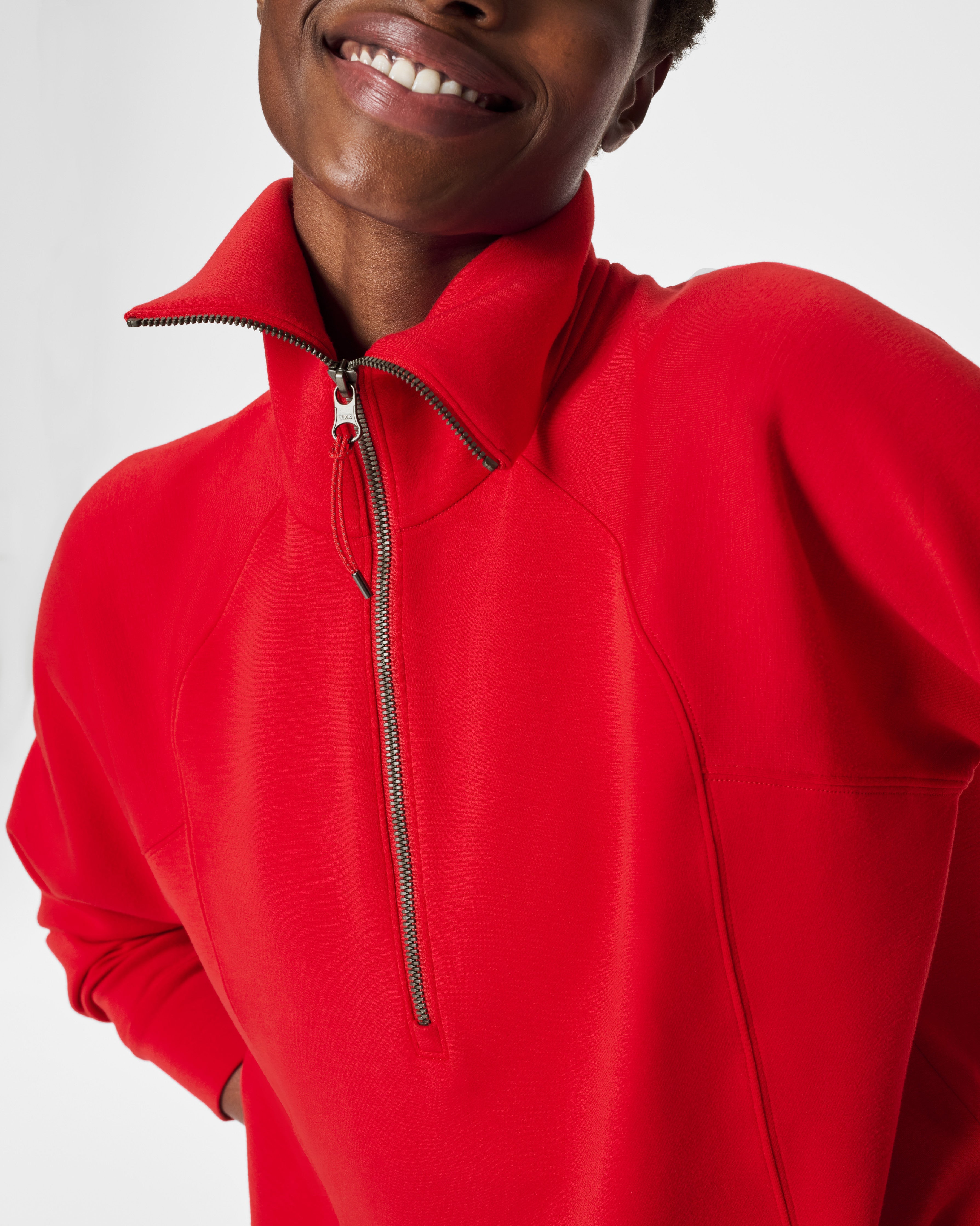 SPANX AirEssentials® Half Zip | Spanx Red