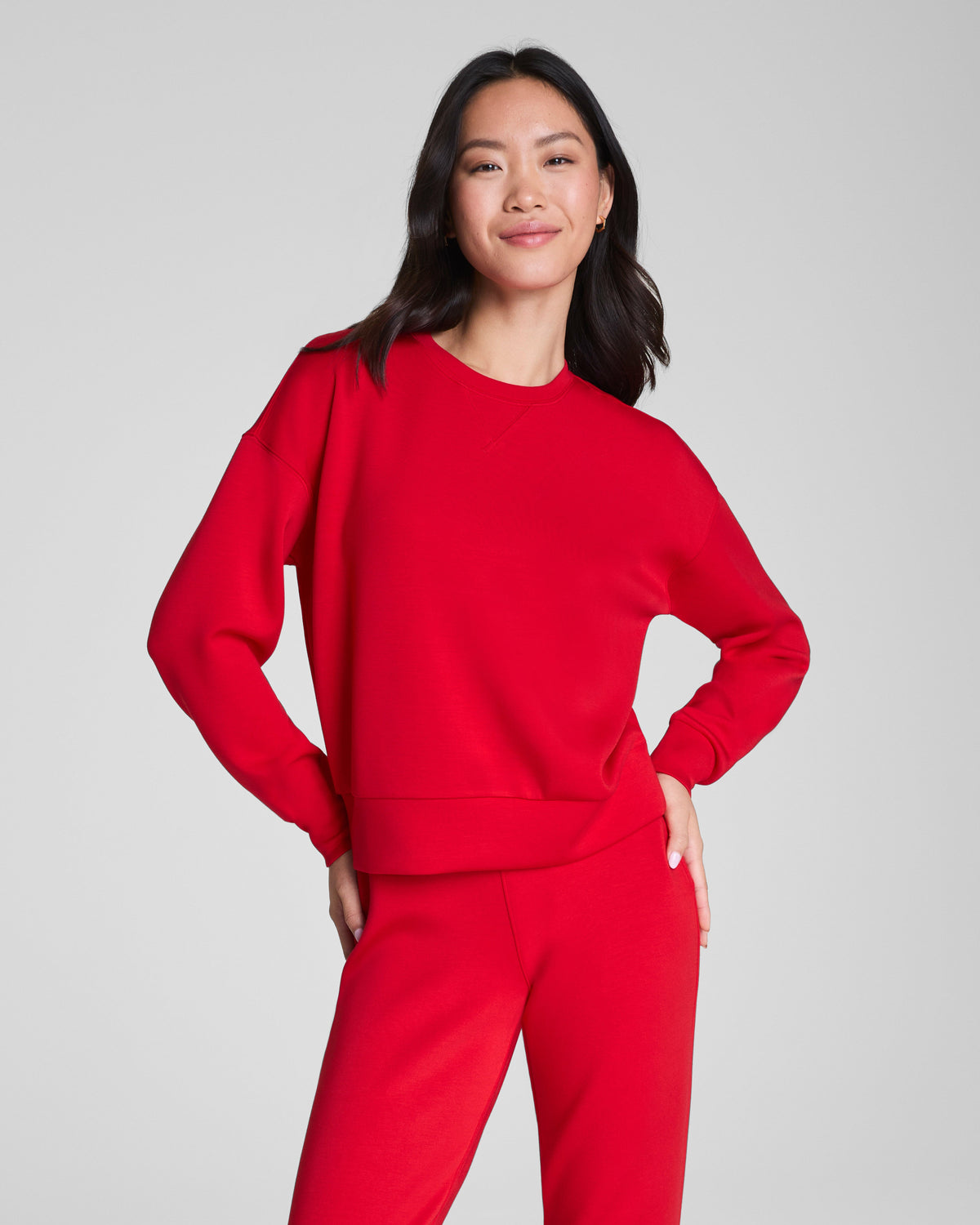 SPANX AirEssentials® Crewneck | Spanx Red