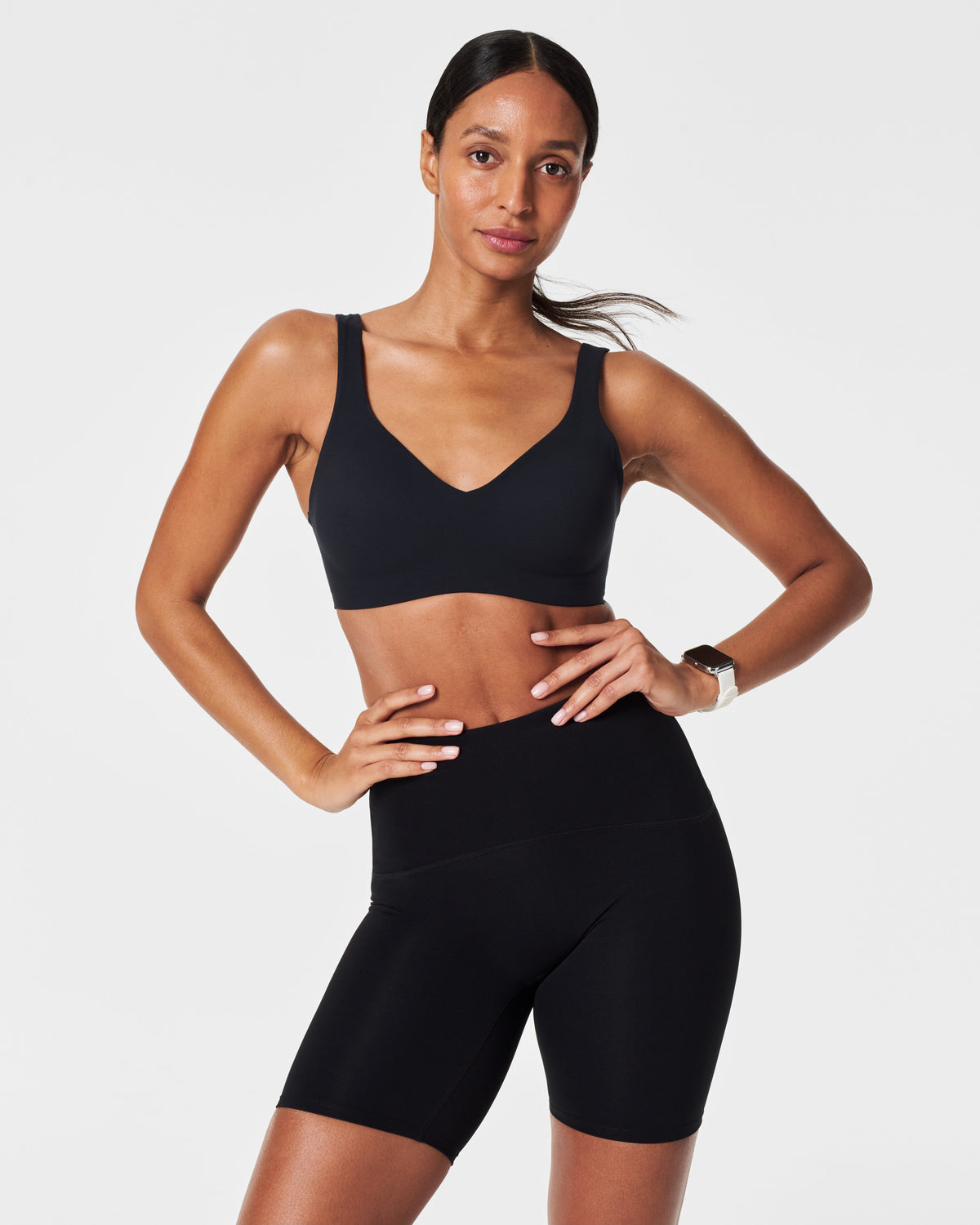SPANX® FlexFeel Low Impact Sports Bra | Very Black