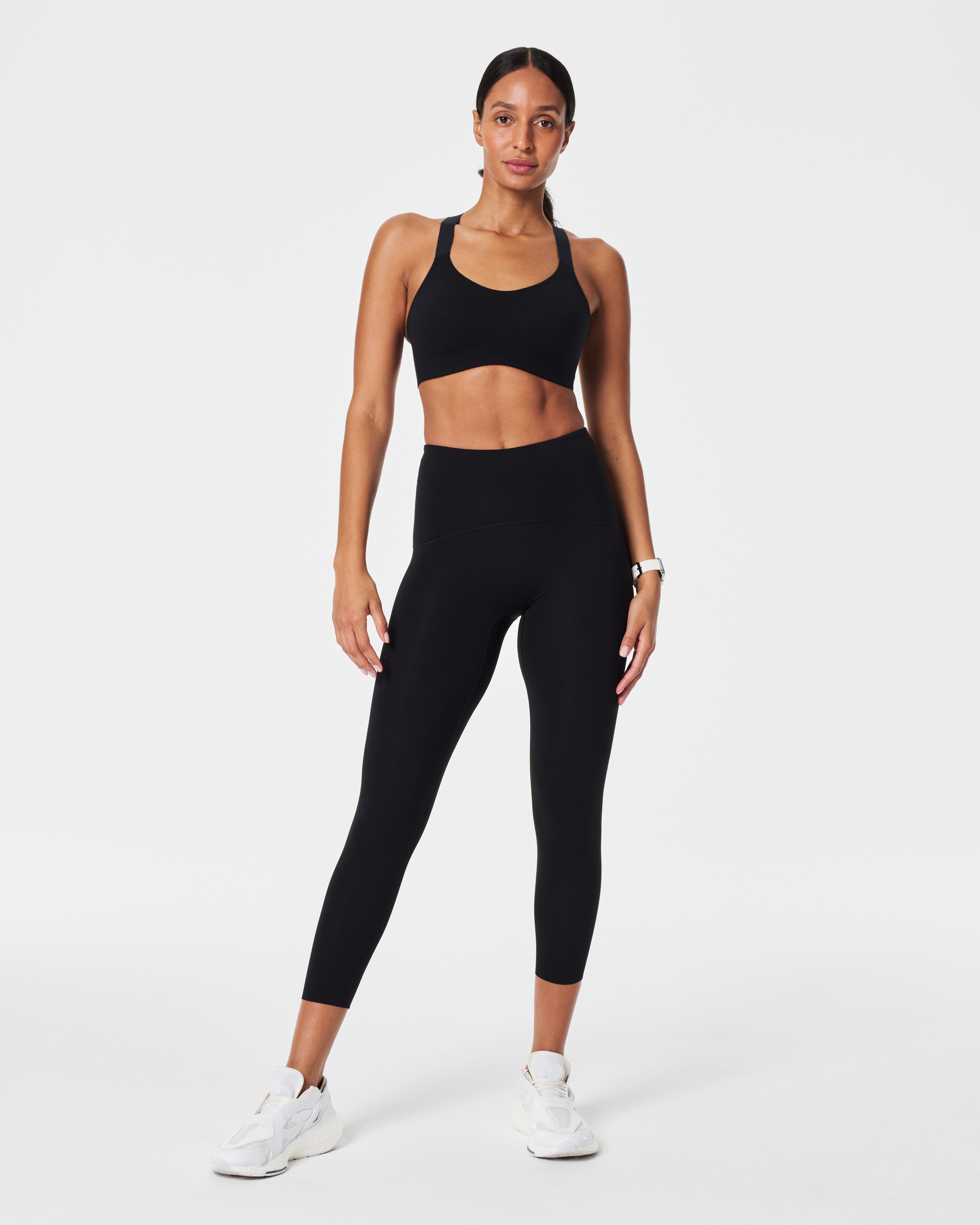 SPANX® FlexFeel Medium Impact Sports Bra | Very Black