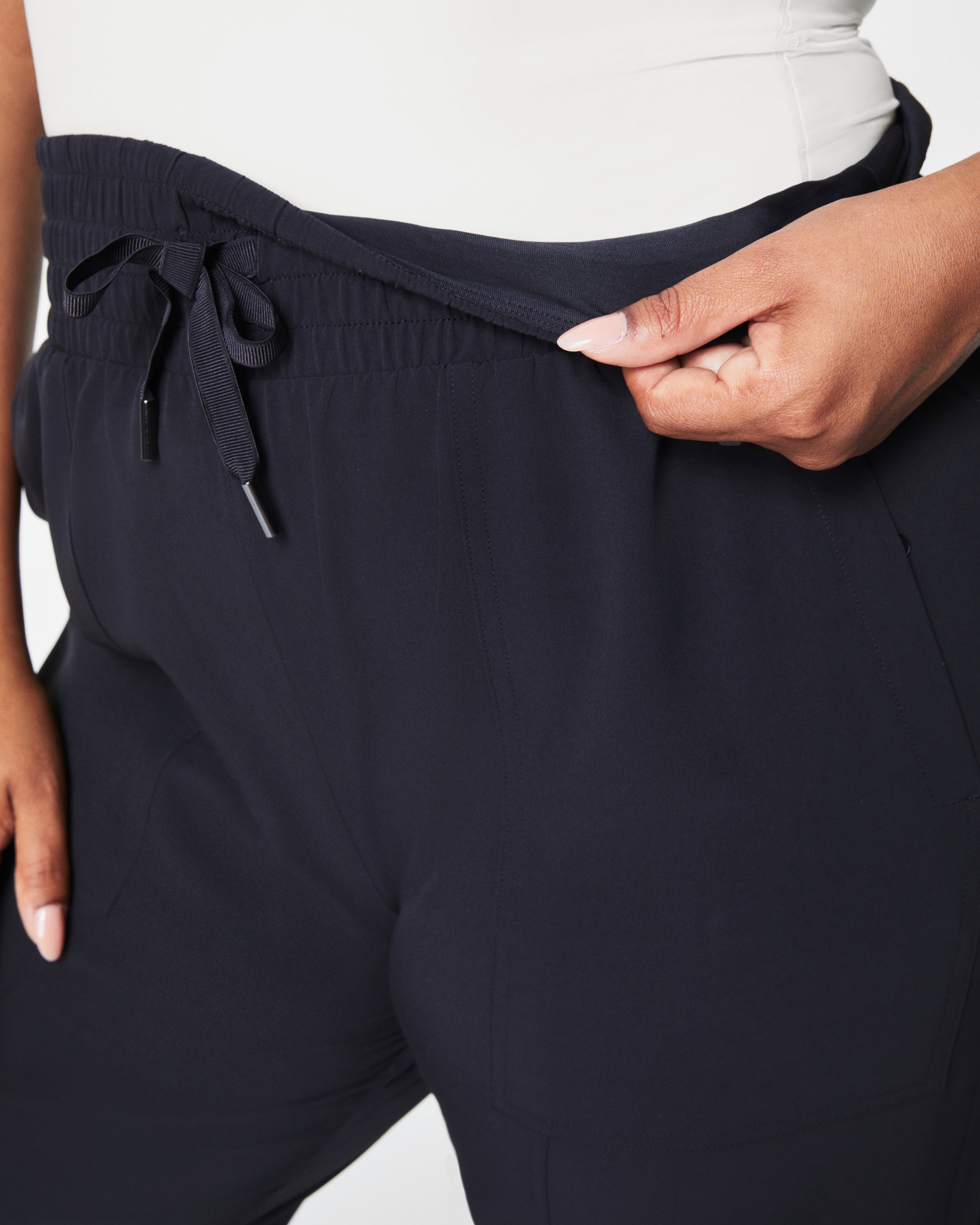 SPANX® On the Move Cargo Jogger | Very Black