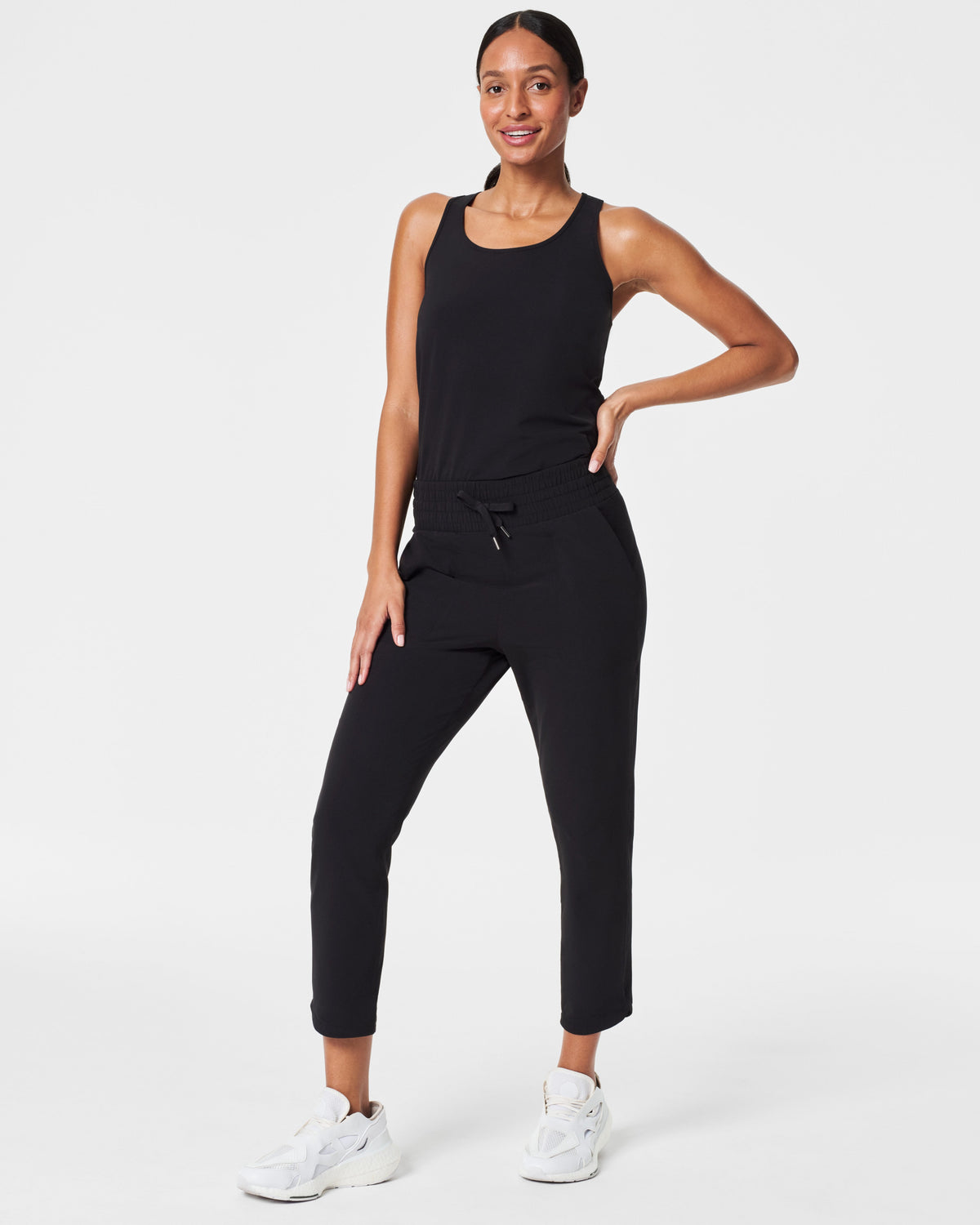 SPANX® On the Move Tapered Pant | Very Black