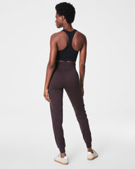 SPANXsupersmooth™ SoftStretch Slim Jogger | Truffle Brown Heather
