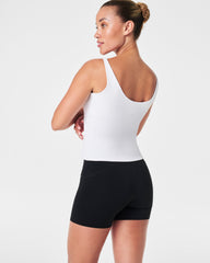 SPANX® Get Moving Contour Rib Shelf Tank | Vivid White