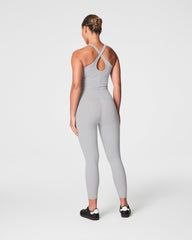 SPANX® Get Moving Contour Crossback Shelf Tank | Cloudy Grey