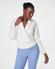 SPANX AirEssentials® Shawl Collar Wrap Top