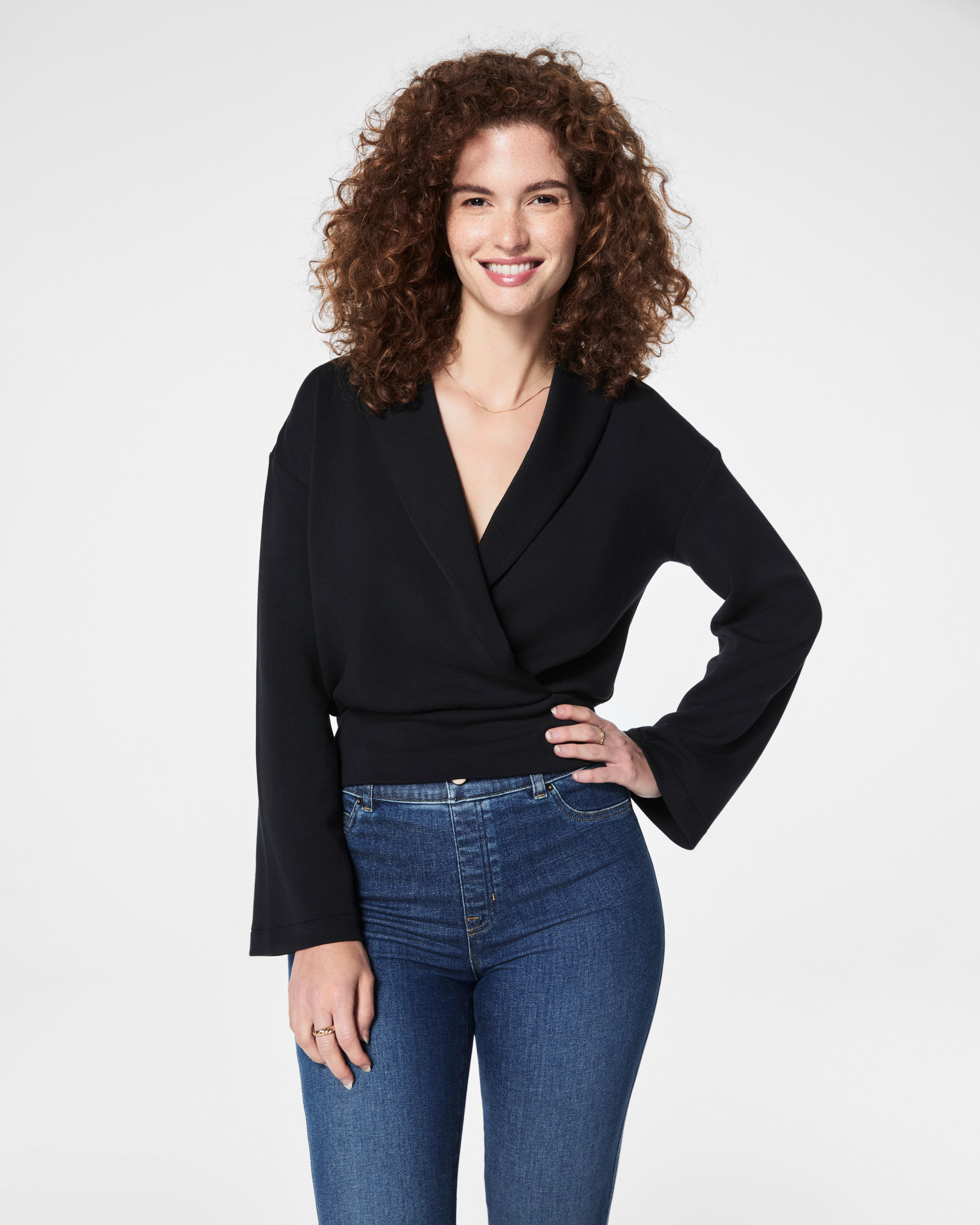 SPANX AirEssentials® Shawl Collar Wrap Top