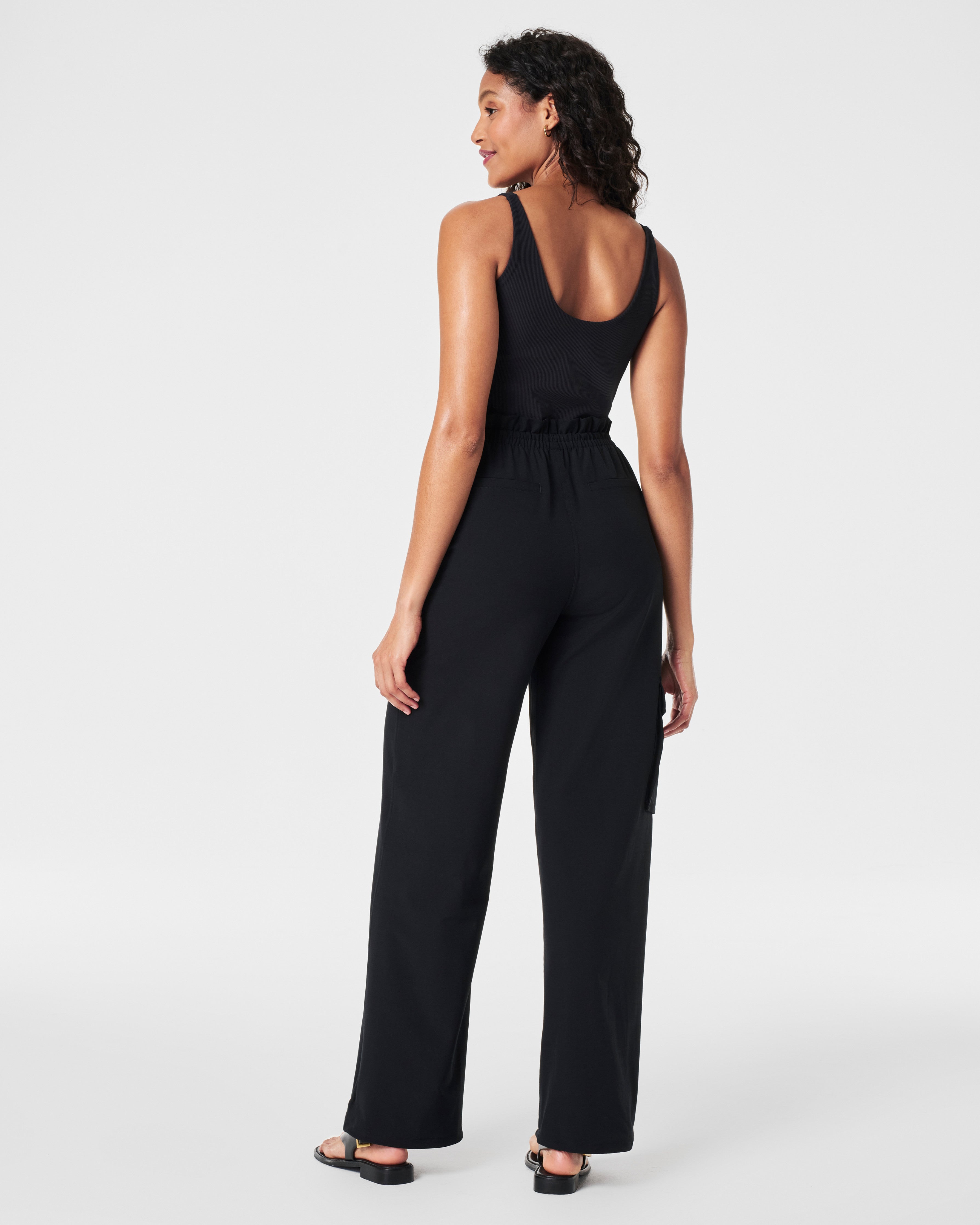 SPANX® On the Move Cargo Pant | Very Black