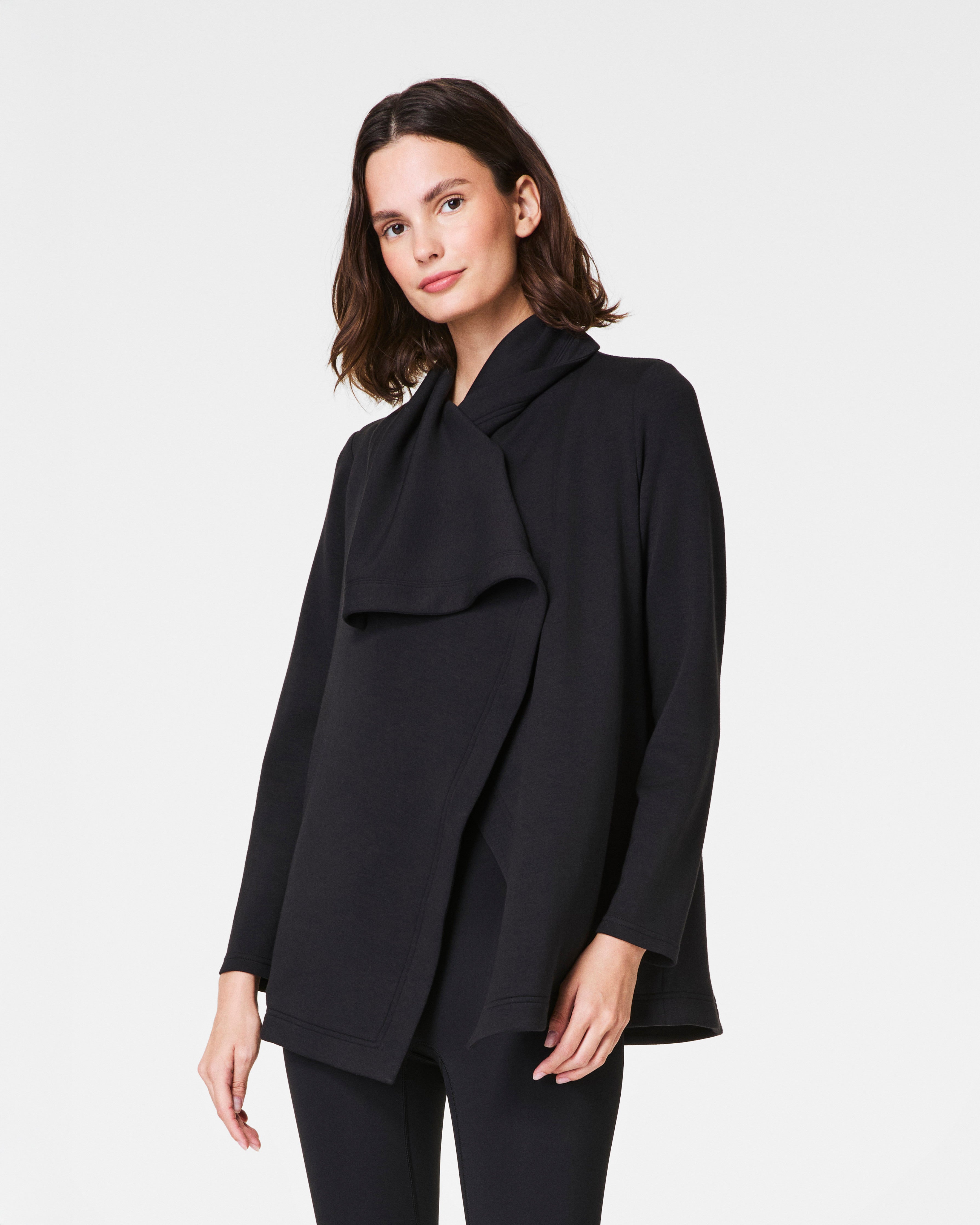 SPANX AirEssentials® Open Wrap Cardigan | Very Black